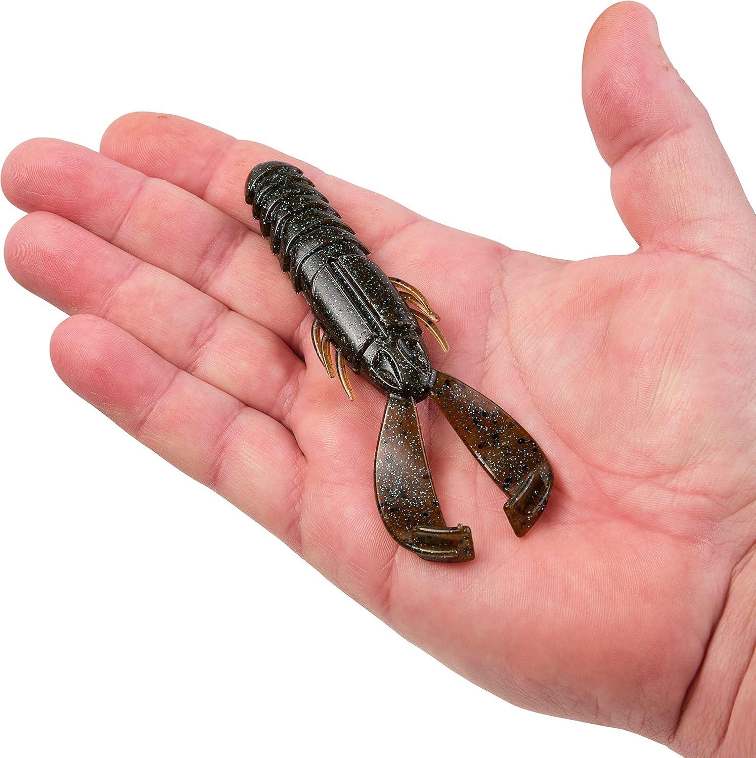 imageBerkley PowerBait Crash Craw Fishing Soft BaitGreen Pumpkin Blue