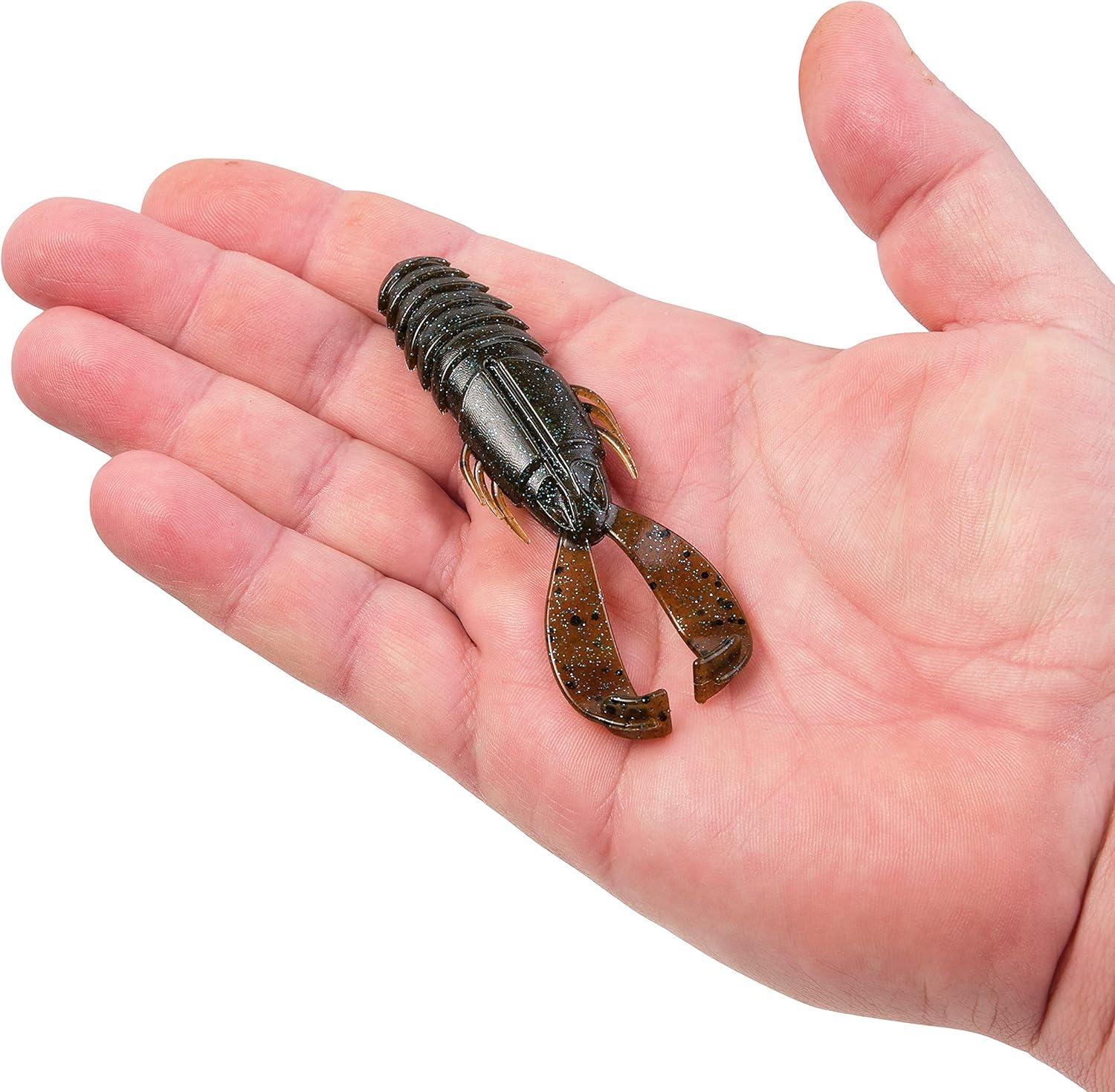 imageBerkley PowerBait Crash Craw Fishing Soft BaitGreen Pumpkin Blue