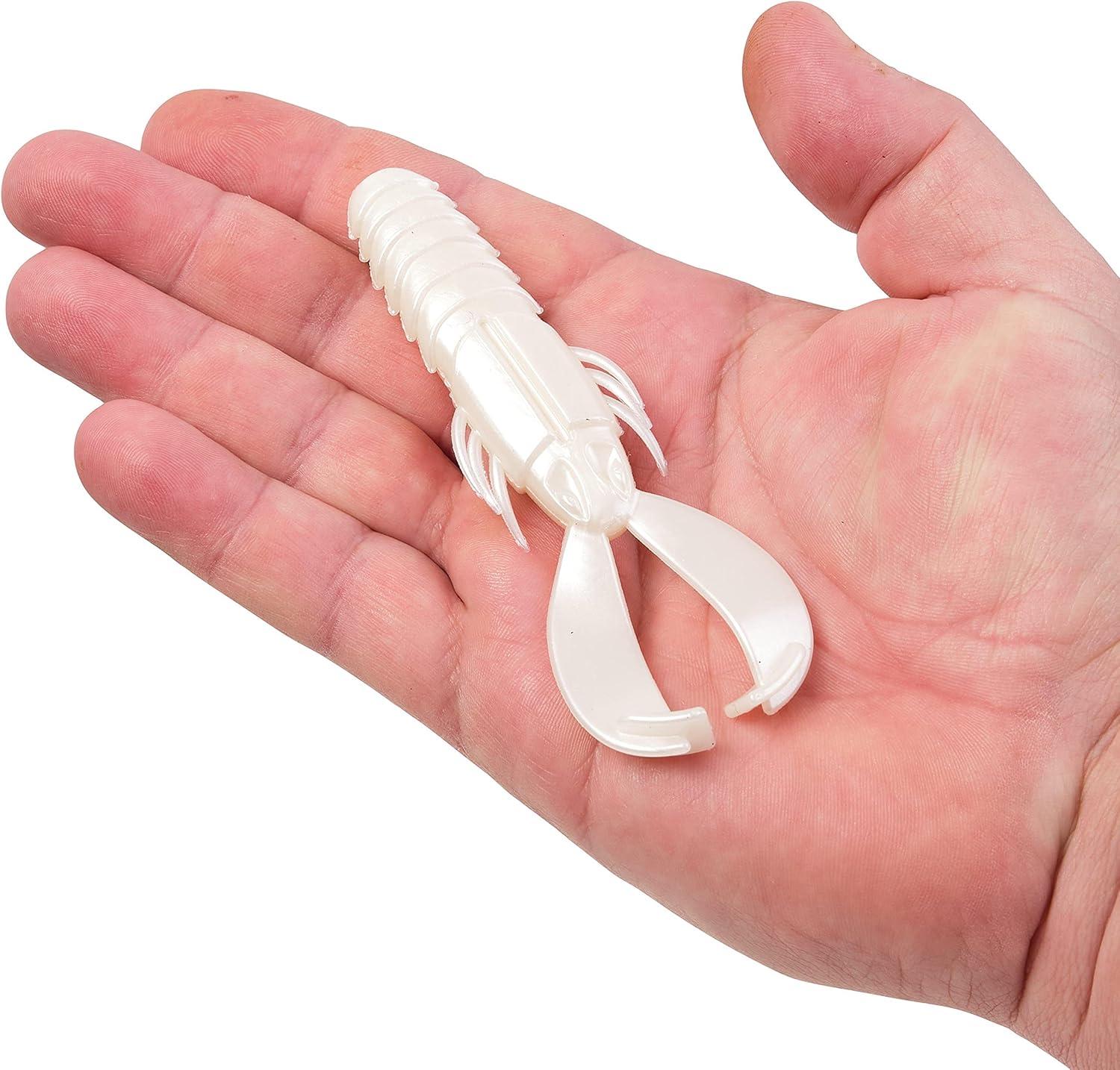 imageBerkley PowerBait Crash Craw Fishing Soft BaitPearl White