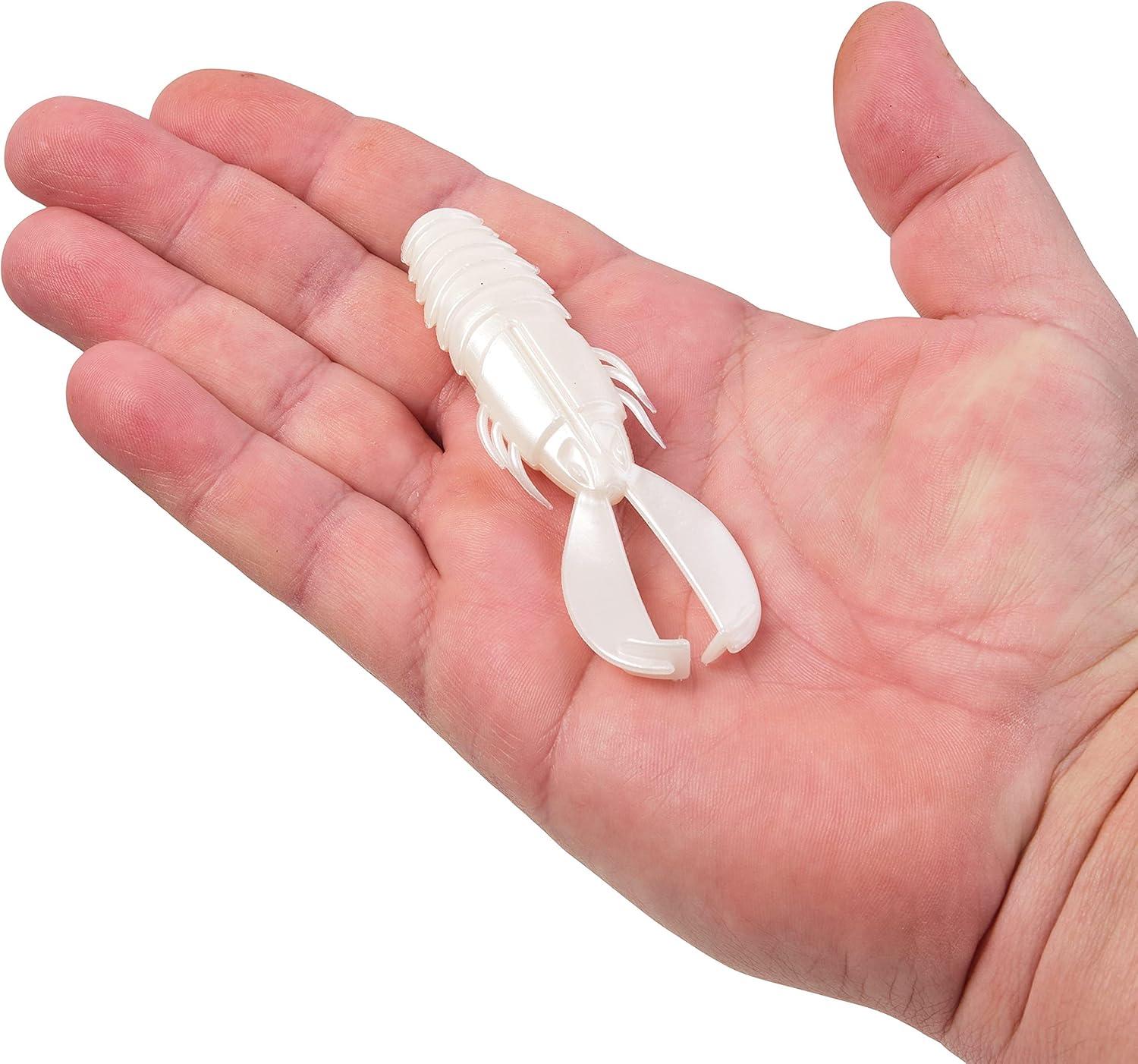 imageBerkley PowerBait Crash Craw Fishing Soft BaitPearl White