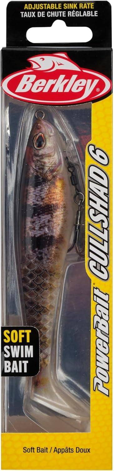 imageBerkley PowerBait CullShad Fishing Soft BaitHD Yellow Perch