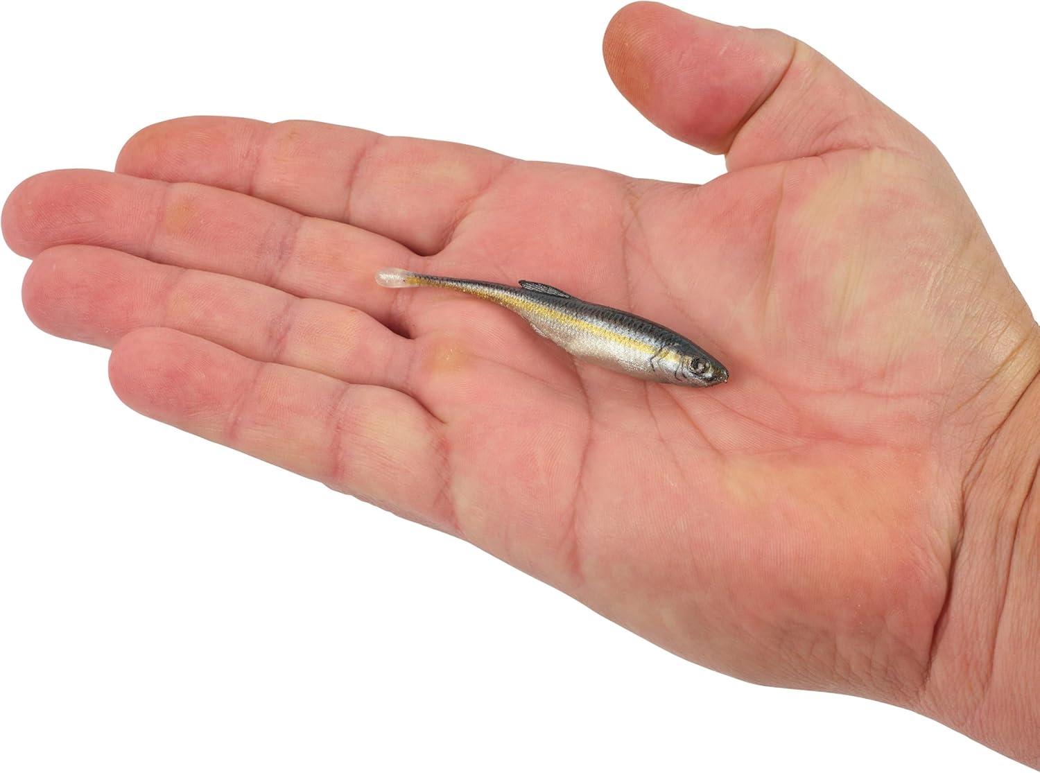 imageBerkley PowerBait Drip Minnow Fishing Soft BaitBlack Shad