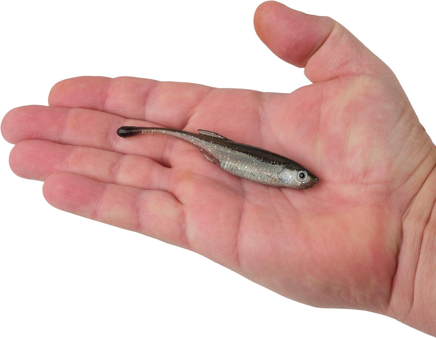 imageBerkley PowerBait Drip Minnow Fishing Soft BaitHD Spottail Shiner