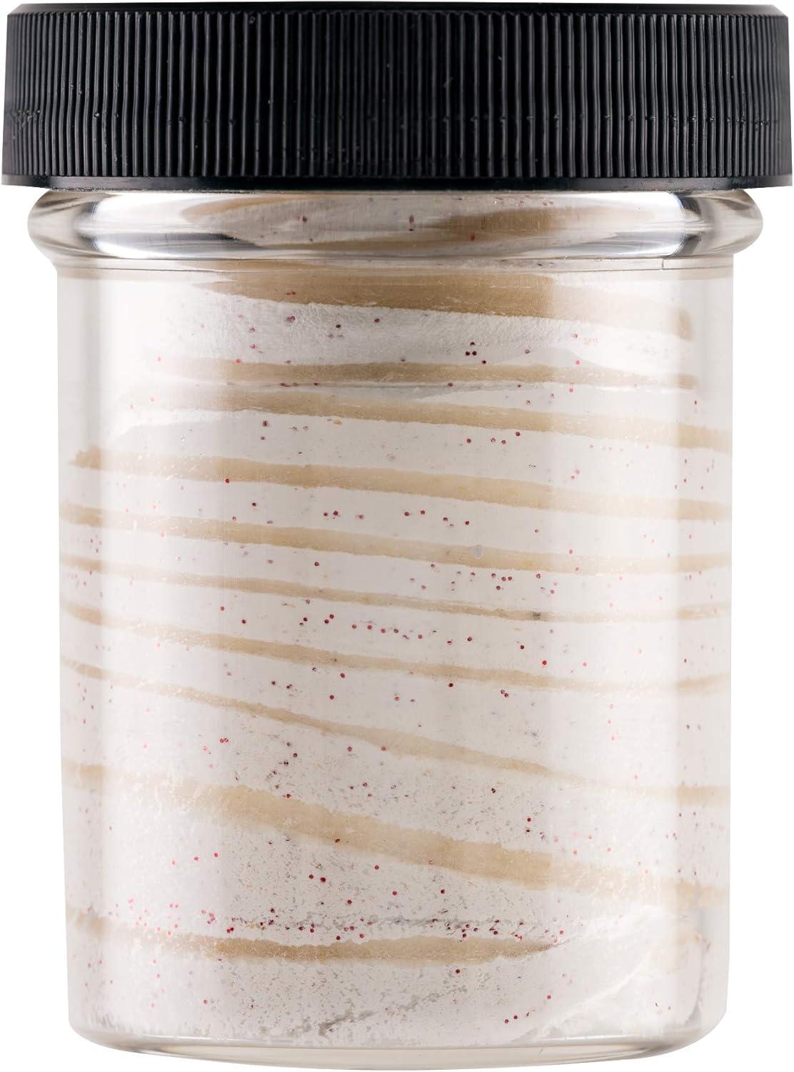 imageBerkley PowerBait Glitter ChromaGlow Fishing Dough Bait Mallow Glow Red Fleck