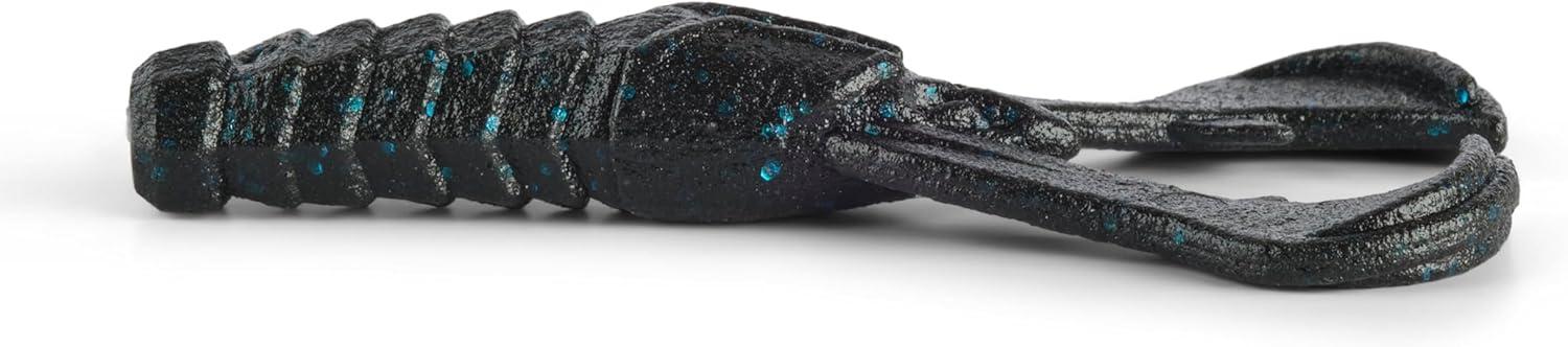 imageBerkley PowerBait MaxScent Crud CrawBlack Blue Fleck
