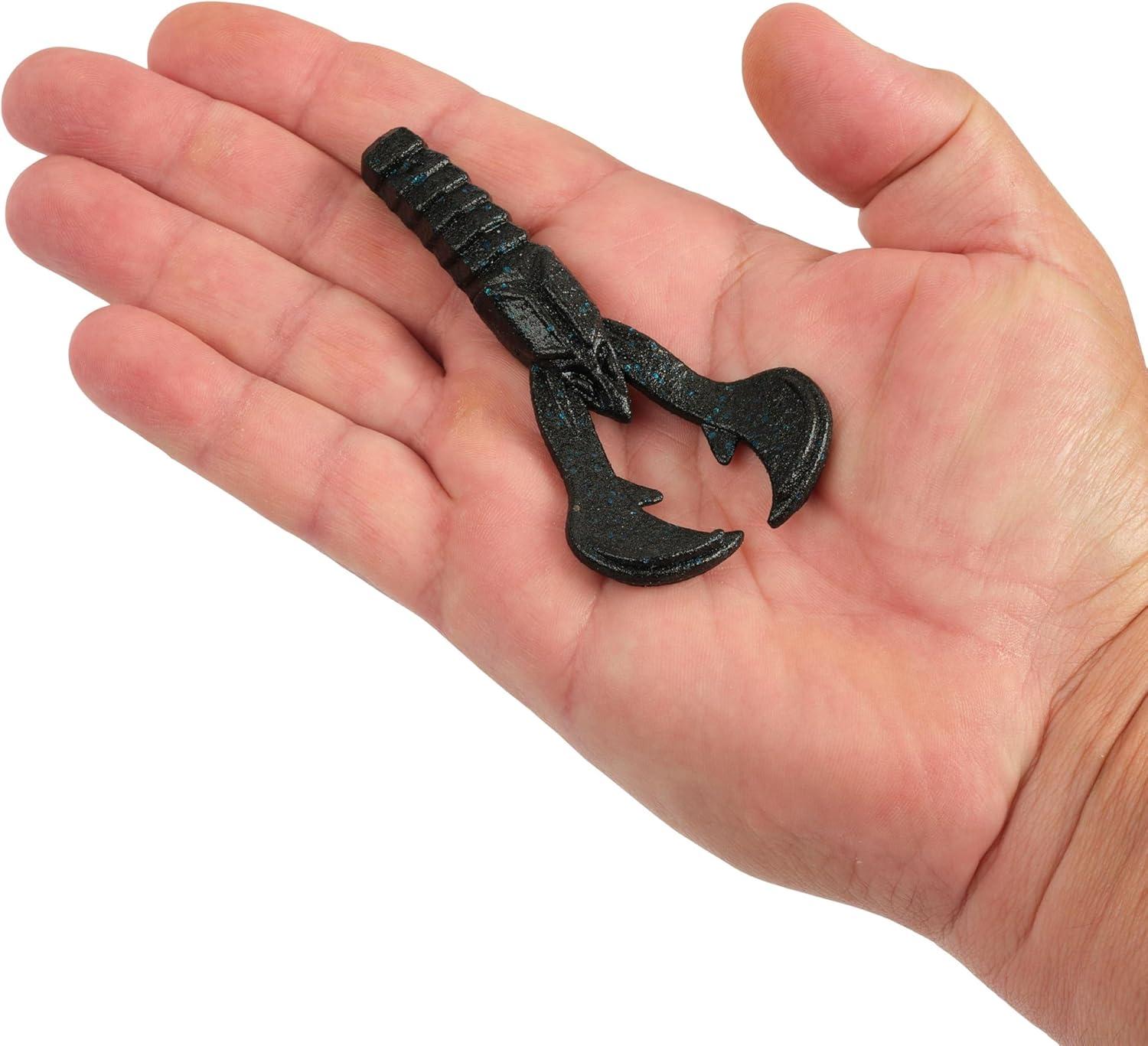 imageBerkley PowerBait MaxScent Crud CrawBlack Blue Fleck