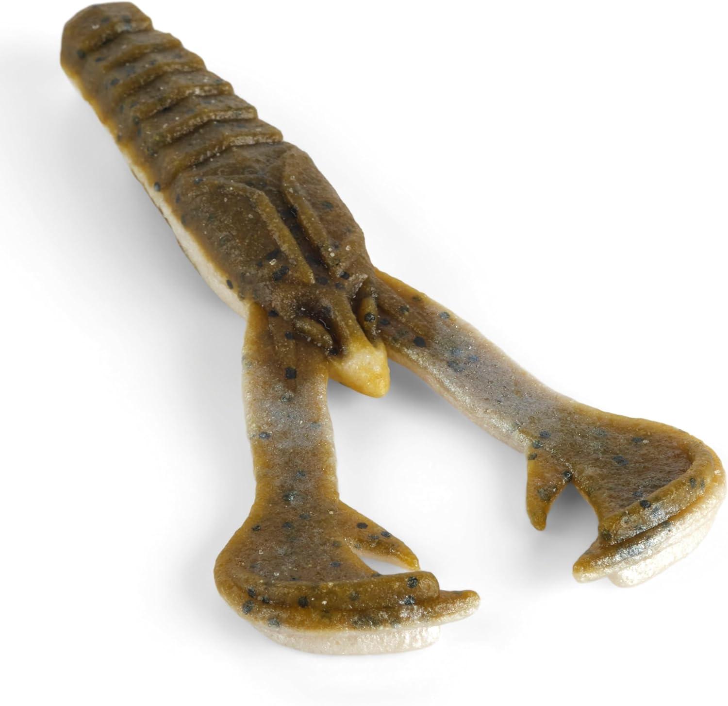 imageBerkley PowerBait MaxScent Crud CrawGreen Pumpkin Pearl White