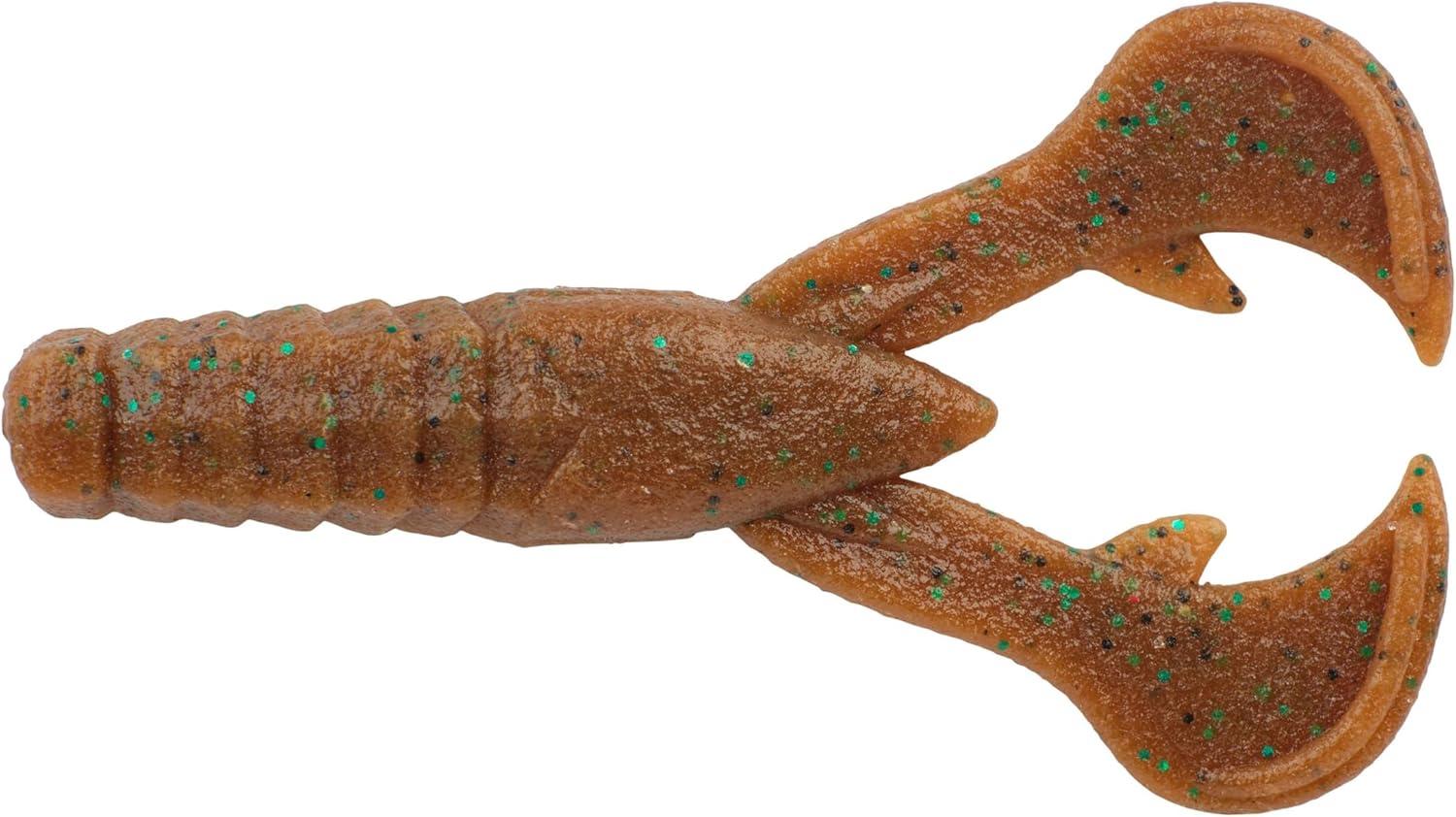 imageBerkley PowerBait MaxScent Crud CrawPumpkin Green Fleck