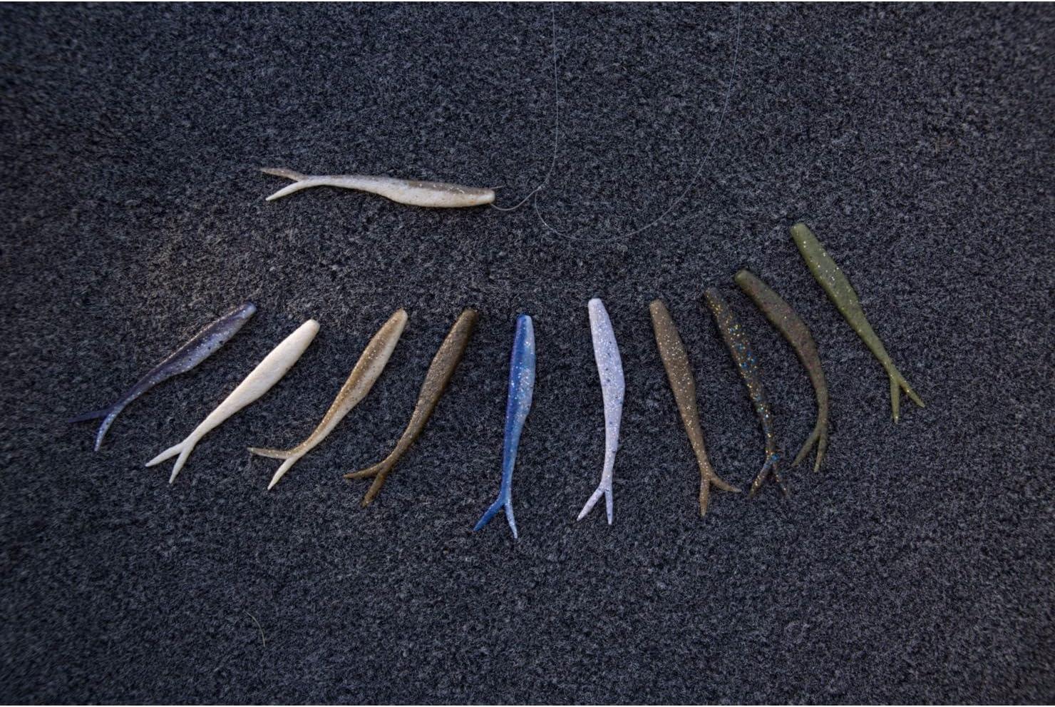 imageBerkley PowerBait MaxScent Flatnose Minnow Fishing Soft BaitBlue Back