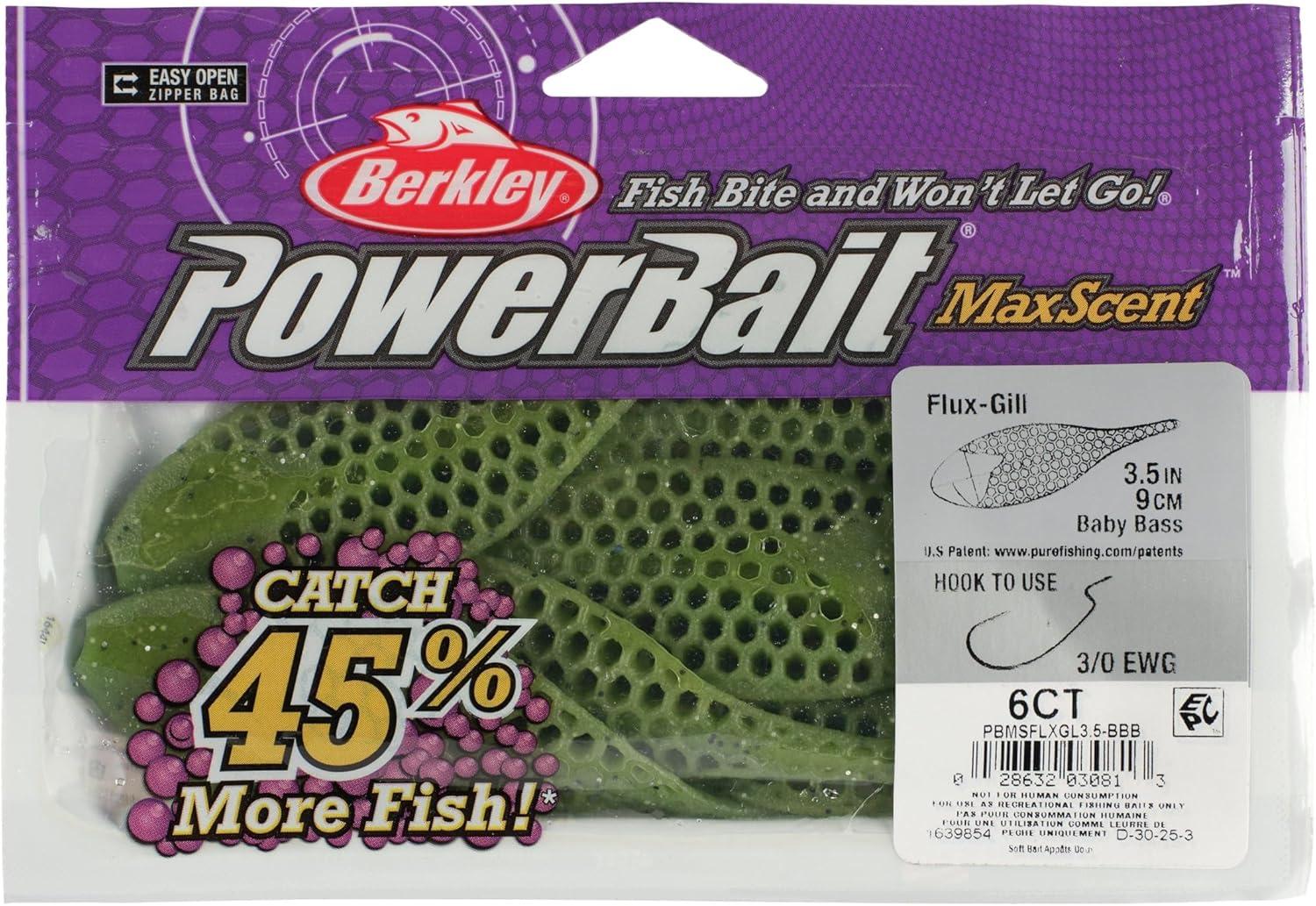 imageBerkley PowerBait MaxScent FluxGillBaby Bass