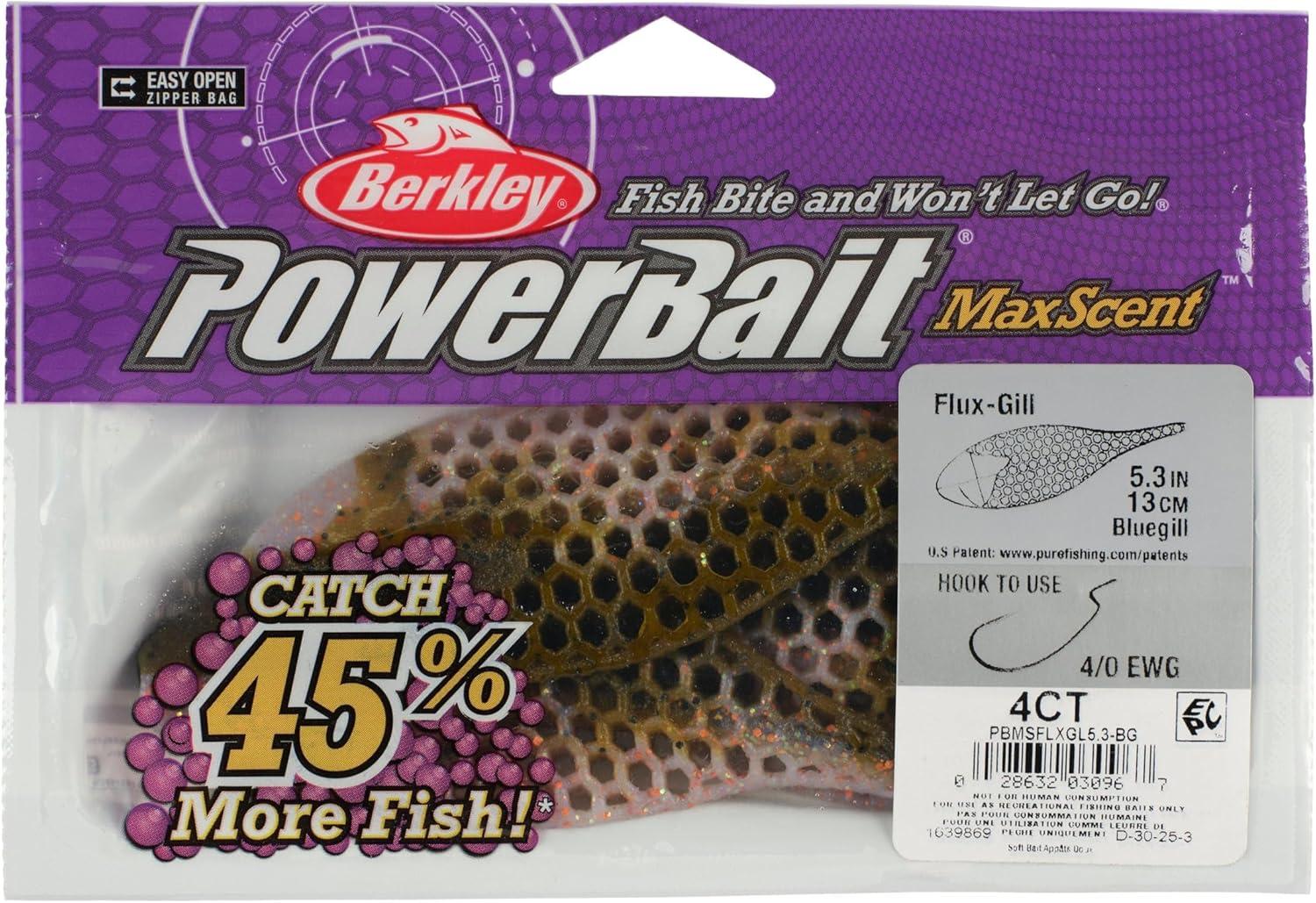 imageBerkley PowerBait MaxScent FluxGillBluegill