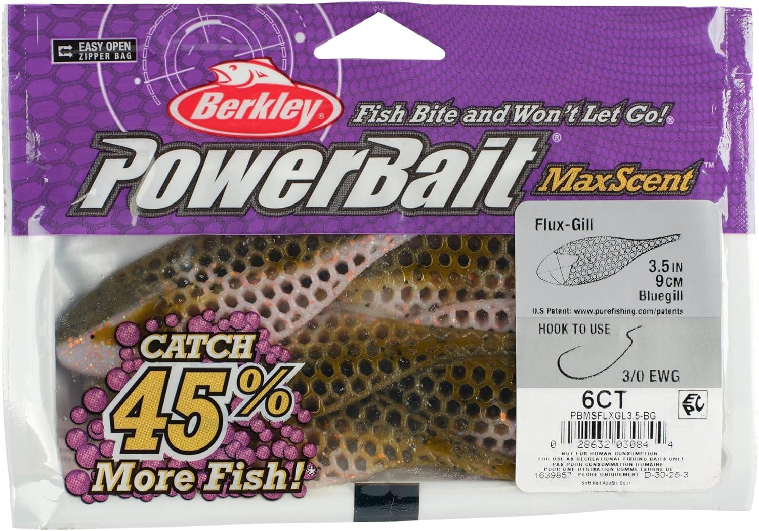 imageBerkley PowerBait MaxScent FluxGillBluegill