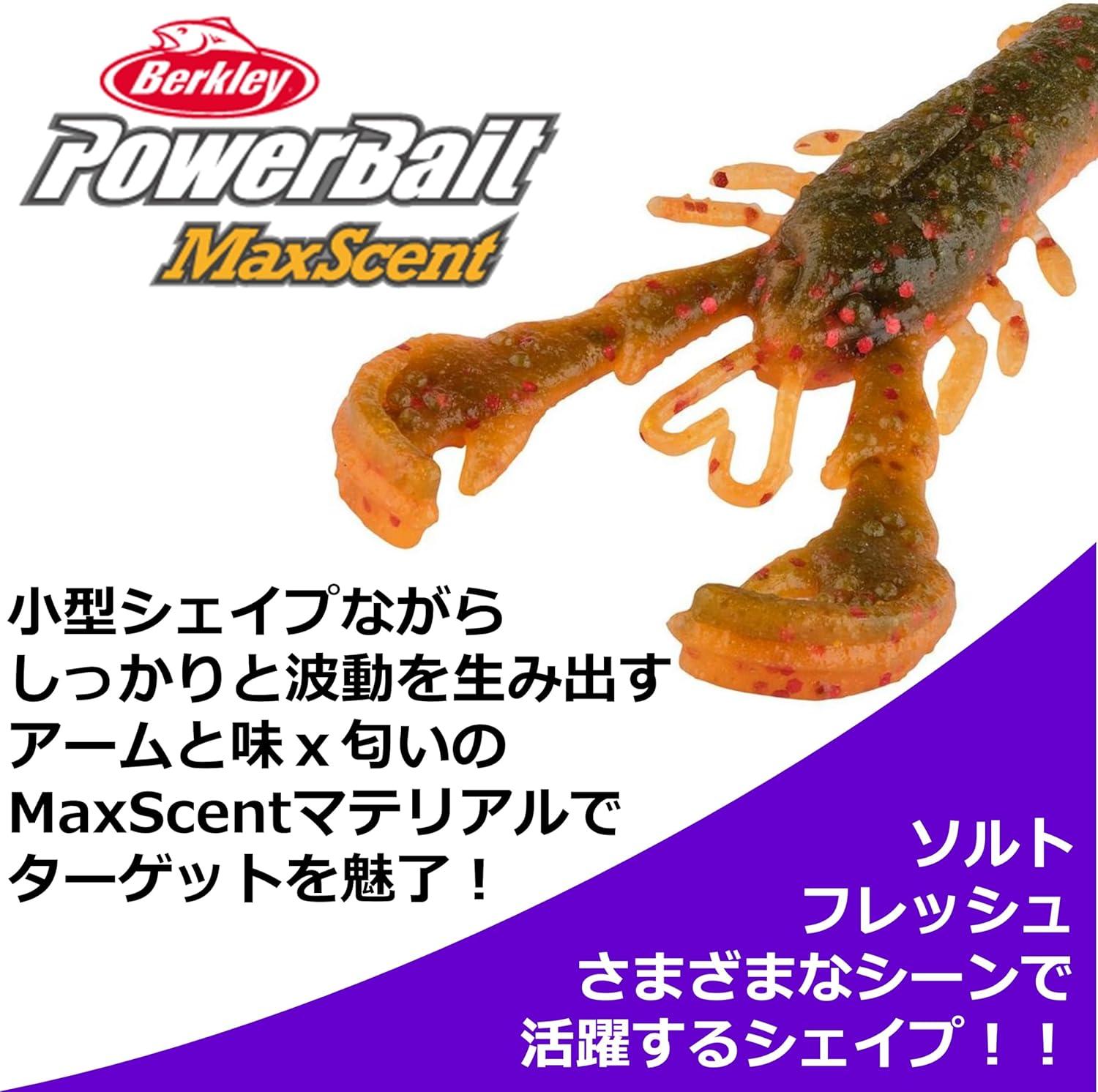 imageBerkley PowerBait MaxScent Lil Super Trooper Fishing Soft BaitGreen Pumpkin