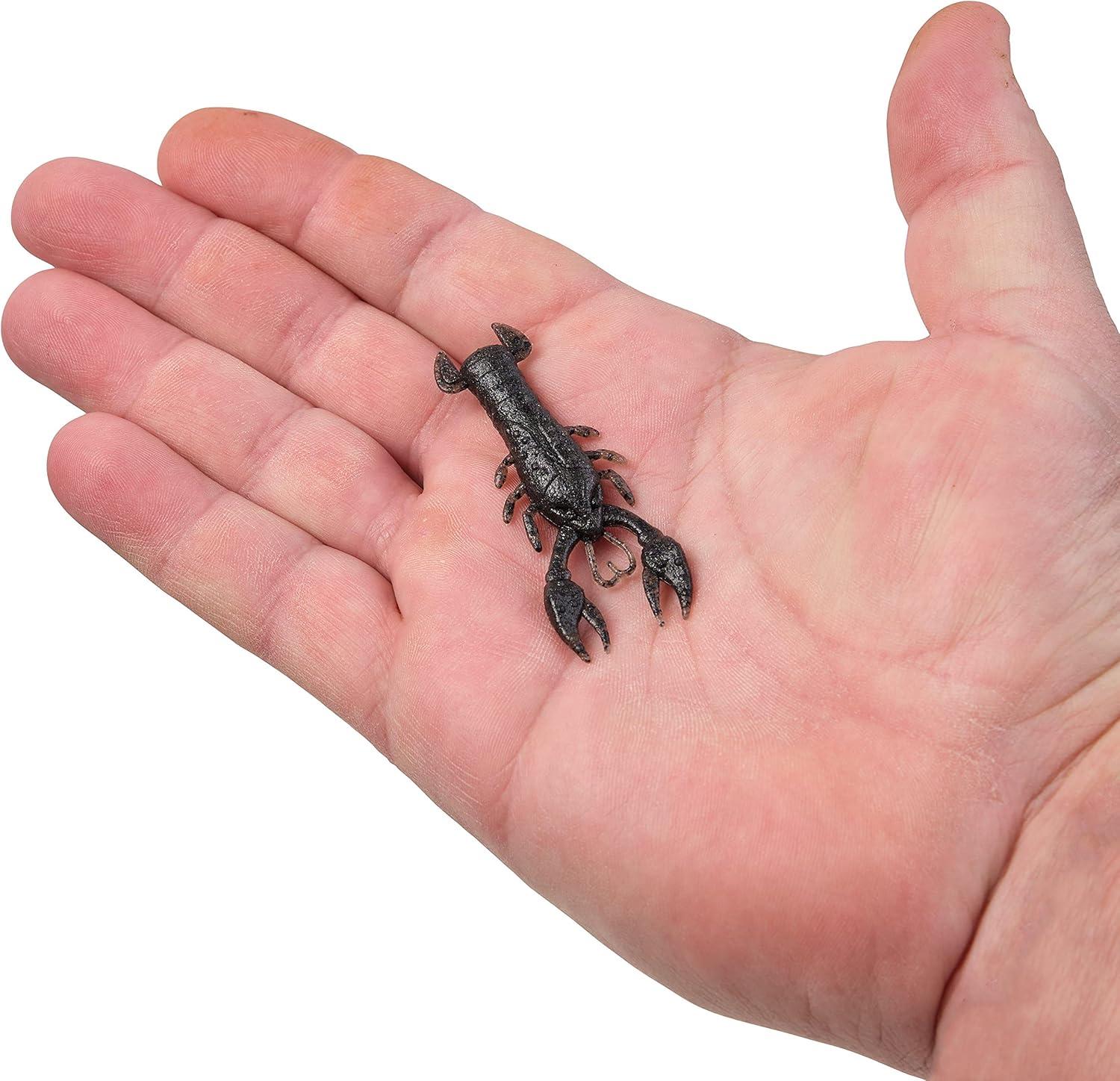 imageBerkley PowerBait MaxScent Lil Trooper Fishing Soft BaitBlack Powder