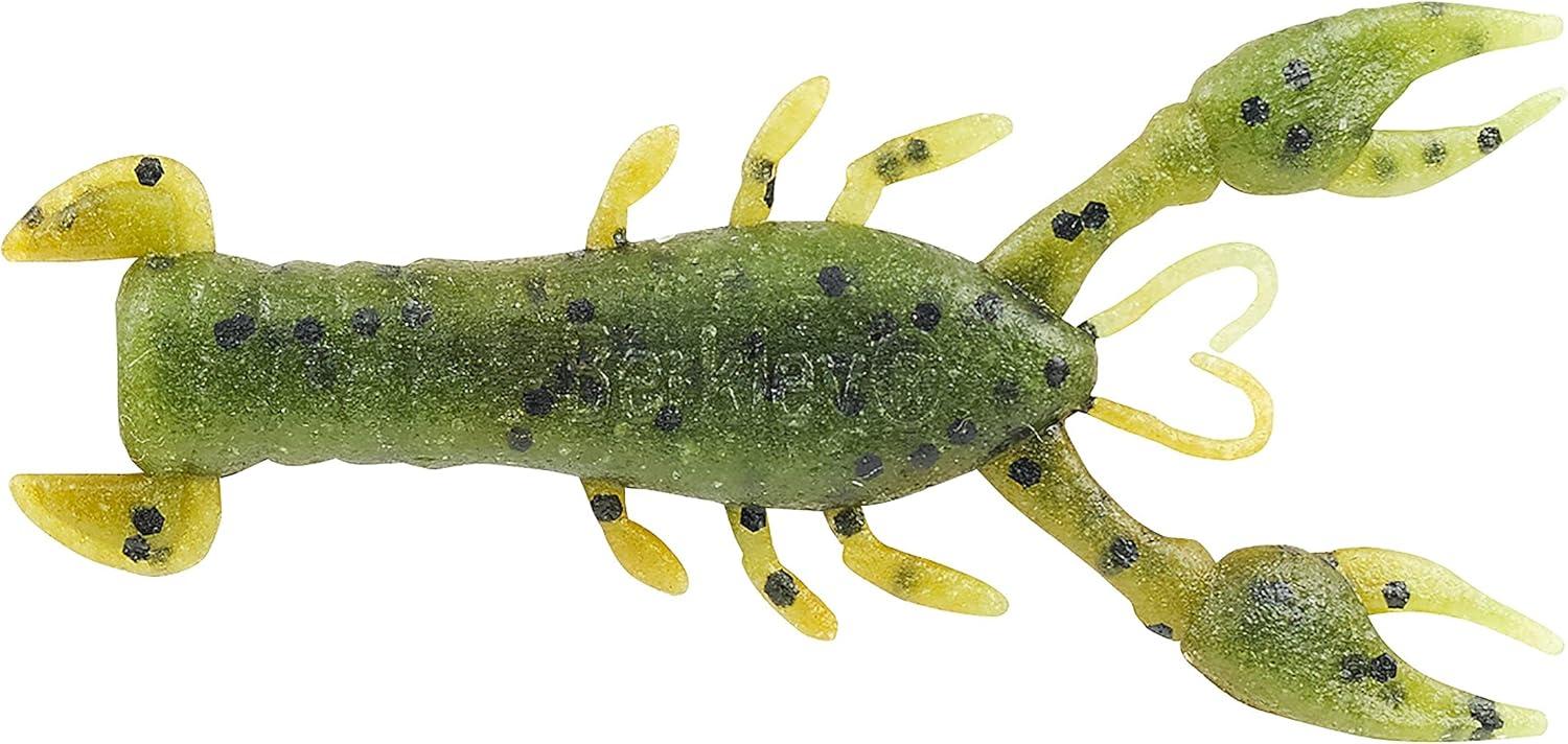 imageBerkley PowerBait MaxScent Lil Trooper Fishing Soft BaitGreen PumpkinWatermelon