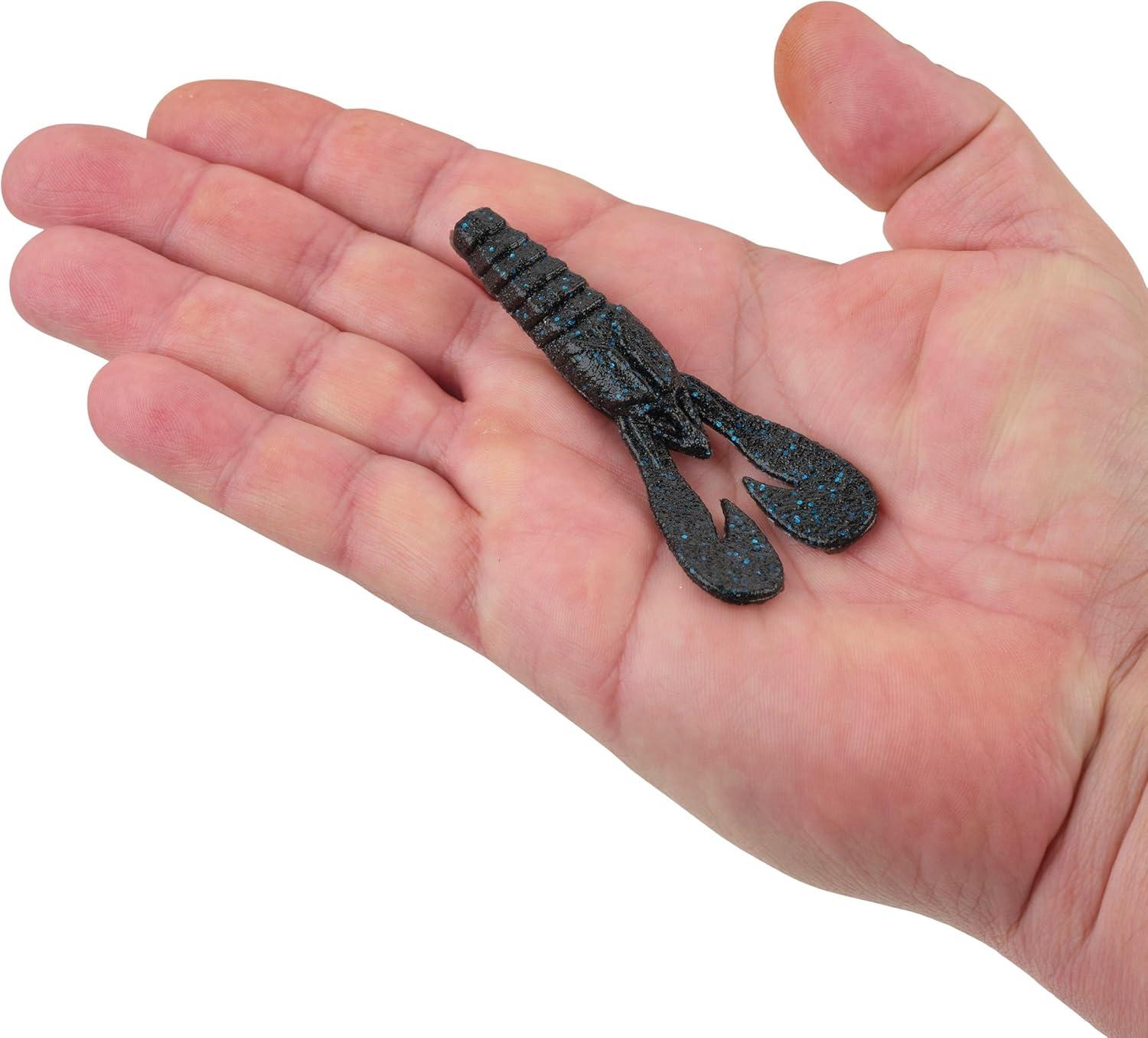 imageBerkley PowerBait MaxScent StankBug Fishing Soft BaitBlack Blue Fleck