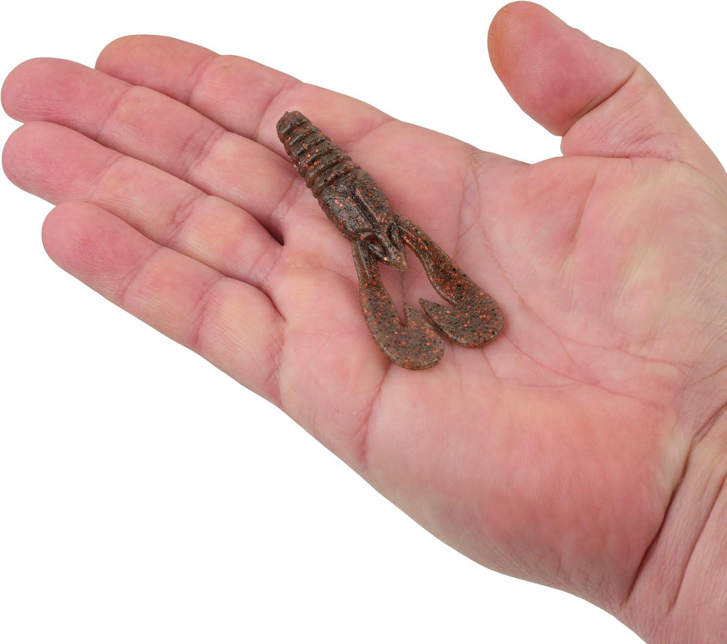 imageBerkley PowerBait MaxScent StankBug Fishing Soft BaitBlack Brown Amber