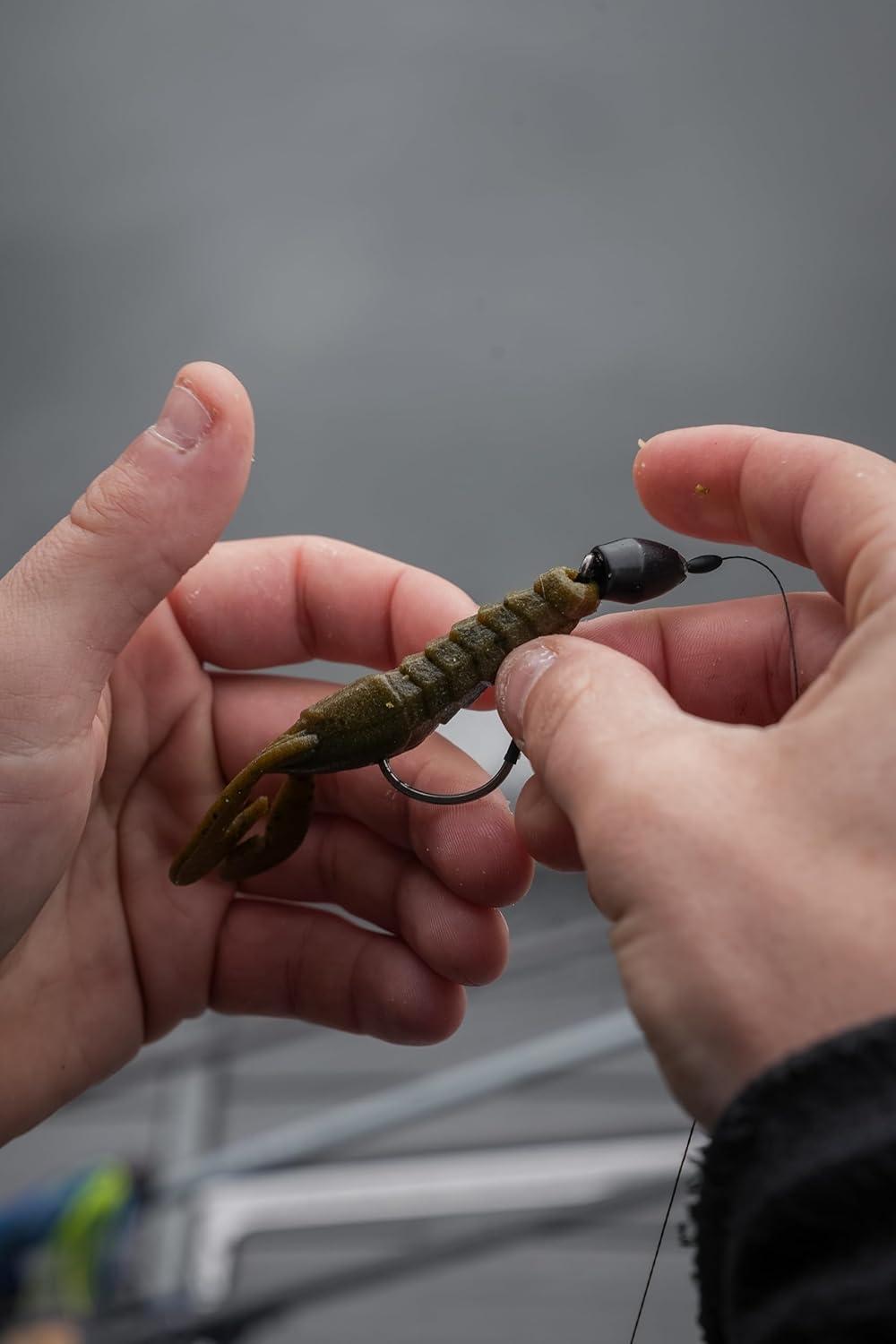 imageBerkley PowerBait MaxScent StankBug Fishing Soft BaitGreen Pumpkin Blue