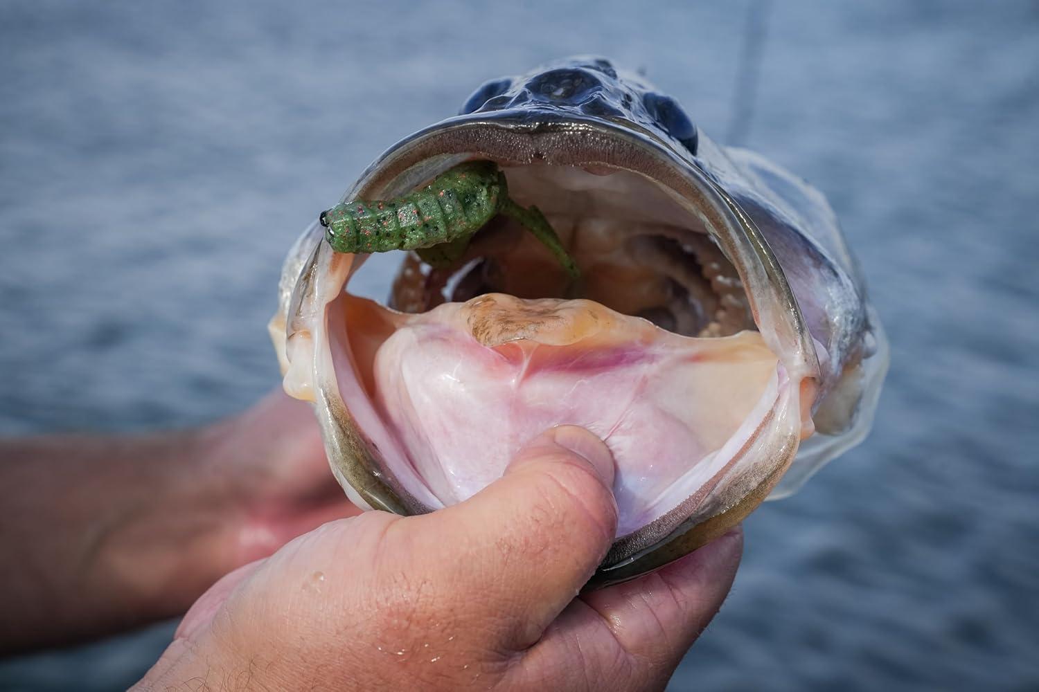 imageBerkley PowerBait MaxScent StankBug Fishing Soft BaitWatermelon Red