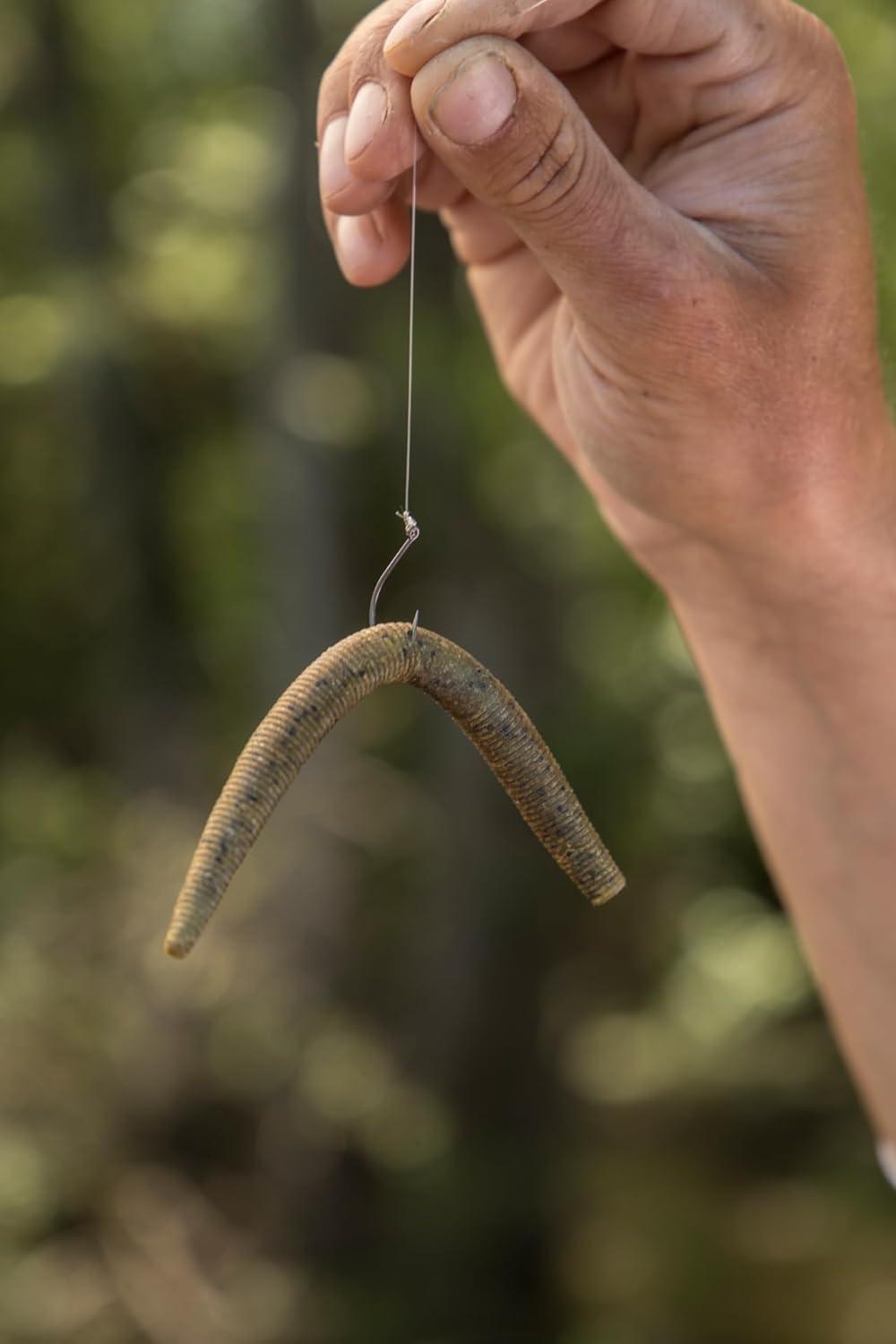 imageBerkley PowerBait MaxScent The General Fishing Soft BaitGreen PumpkinBlack