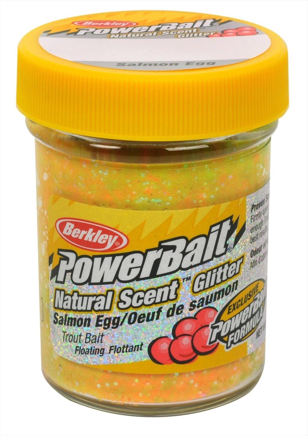 imageBerkley PowerBait Natural Glitter Trout Fishing Dough BaitRainbow