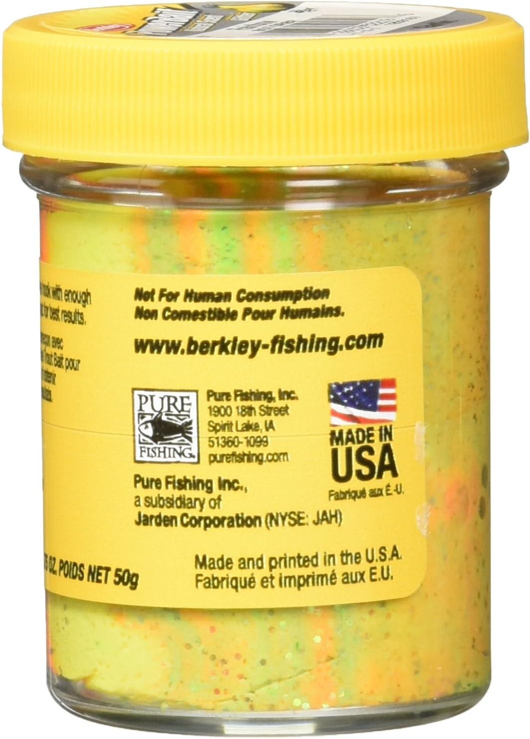 imageBerkley PowerBait Natural Glitter Trout Fishing Dough BaitRainbow