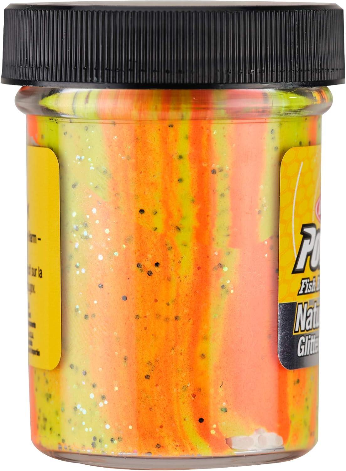 imageBerkley PowerBait Natural Glitter Trout Fishing Dough BaitTequila Fire