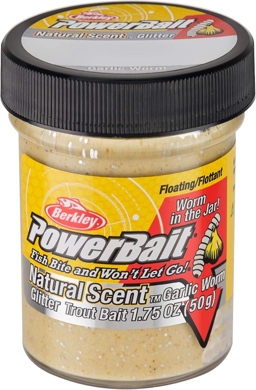 imageBerkley PowerBait Natural Glitter Trout Fishing Dough BaitTequila n Salt