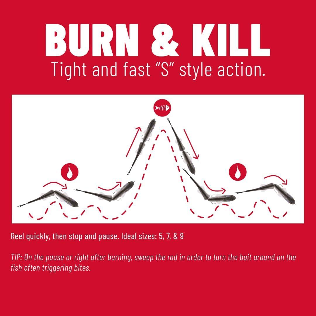 imageBerkley PowerBait Nessie Fishing Soft BaitShad