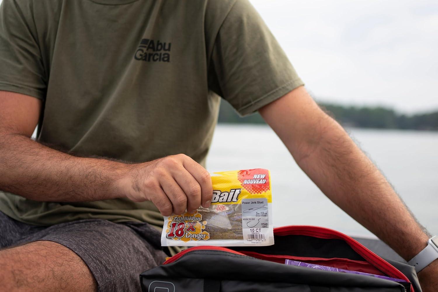 imageBerkley PowerBait Power Jerk Shad Fishing Soft BaitNatural Shad