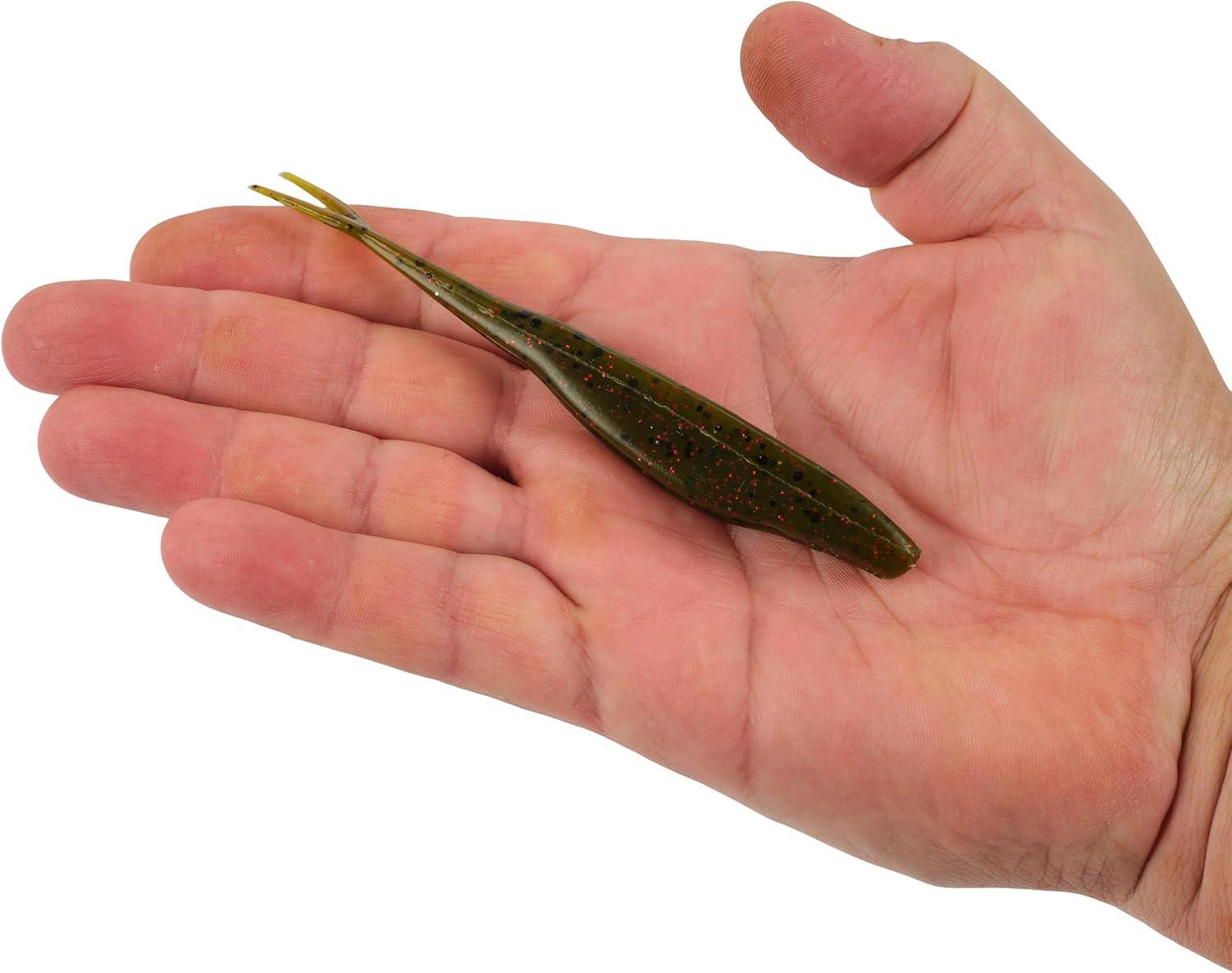 imageBerkley PowerBait Power Jerk Shad Fishing Soft BaitWatermelon Red