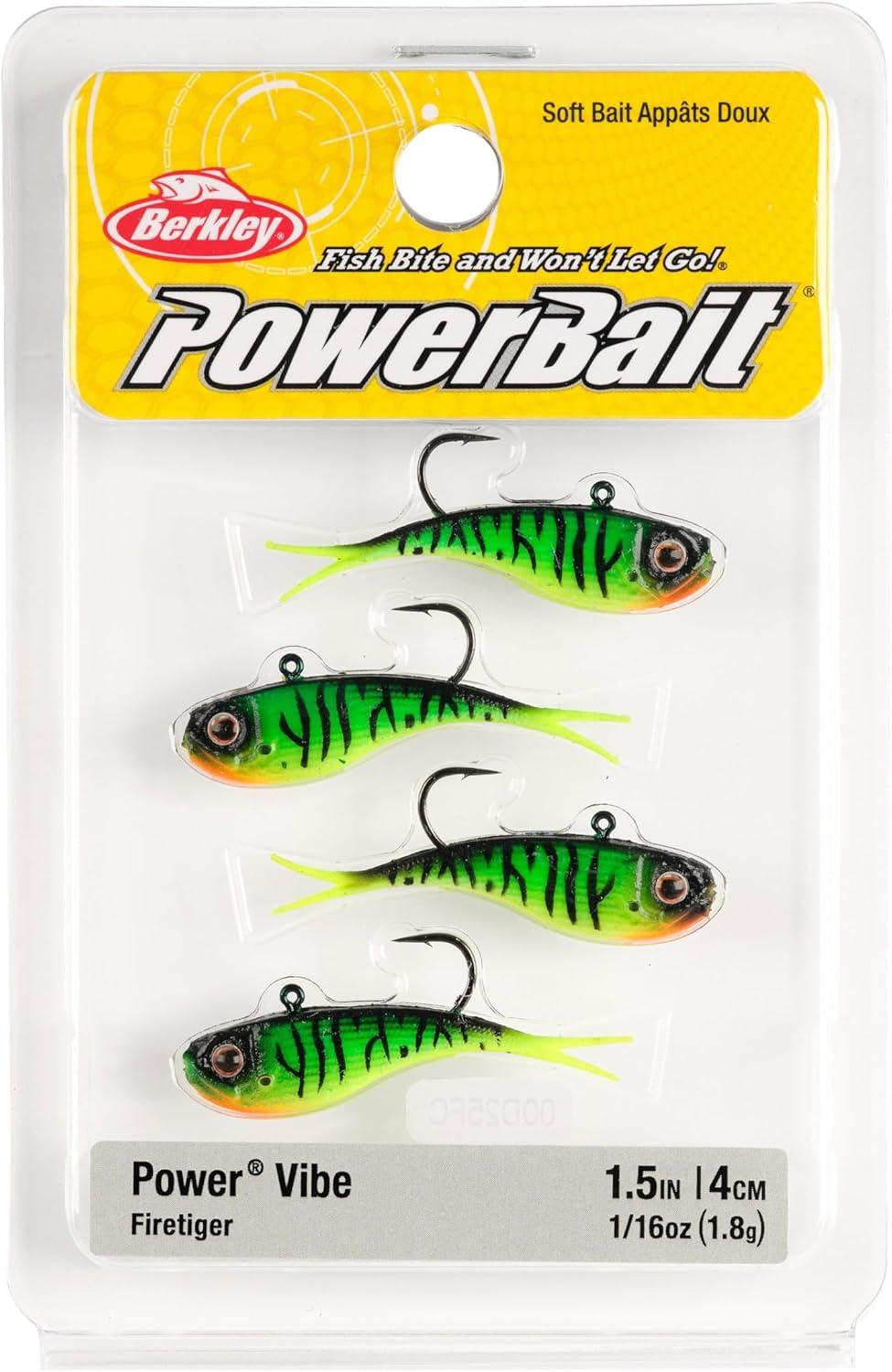 imageBerkley PowerBait Power Vibe Fishing Soft BaitFiretiger