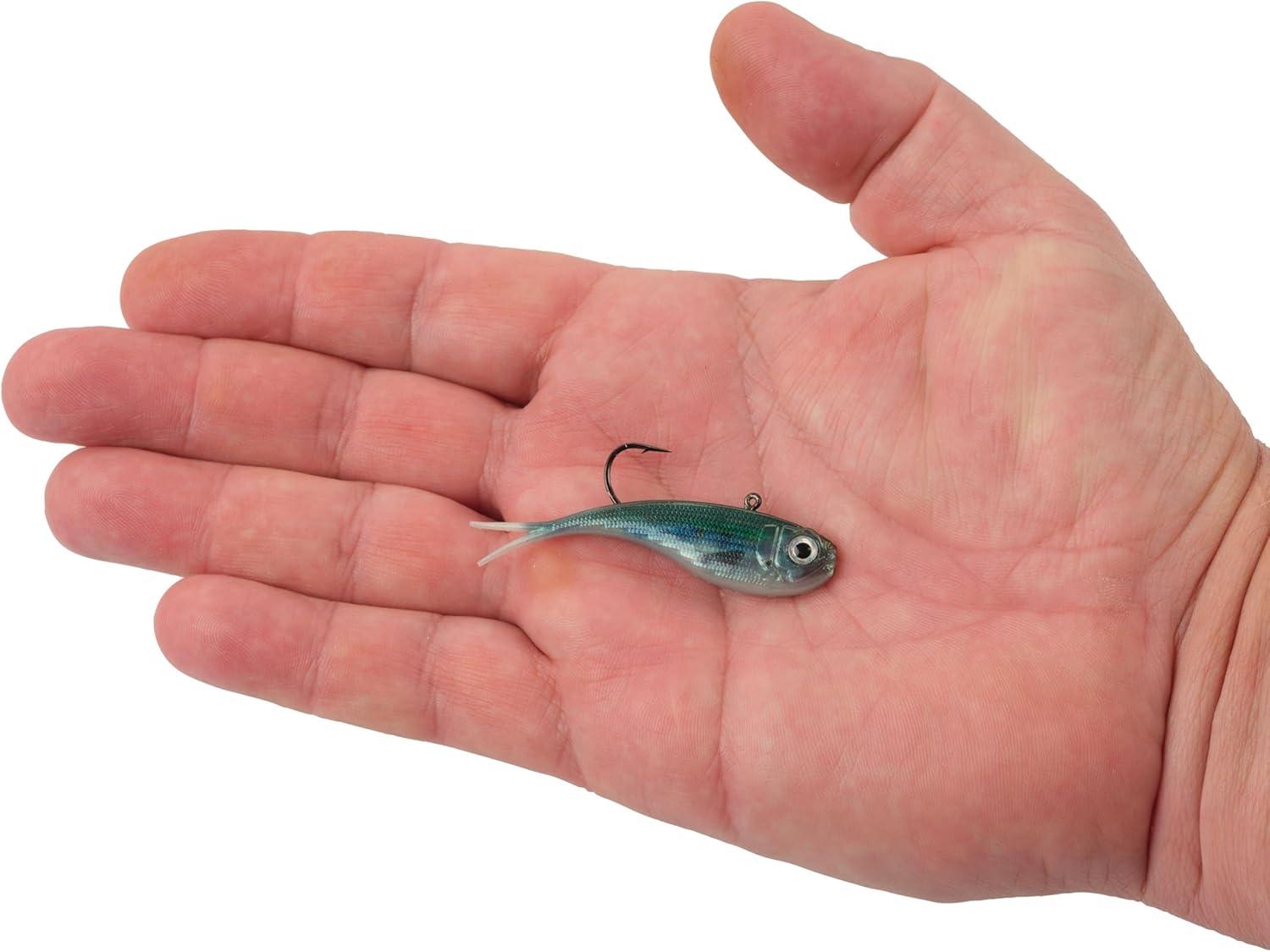 imageBerkley PowerBait Power Vibe Fishing Soft BaitHD Emerald Shiner