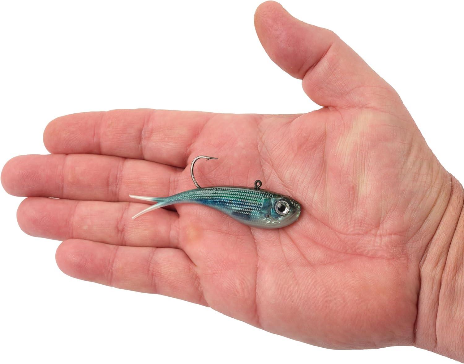 imageBerkley PowerBait Power Vibe Fishing Soft BaitHD Emerald Shiner