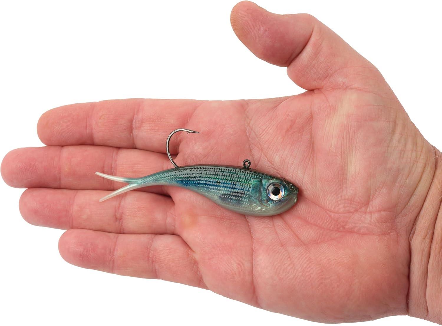 imageBerkley PowerBait Power Vibe Fishing Soft BaitHD Emerald Shiner