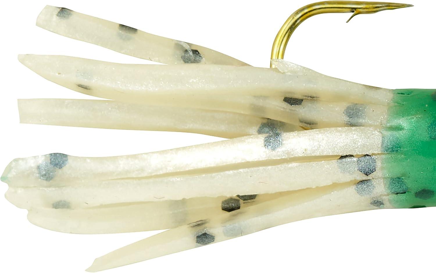 imageBerkley PowerBait PreRigged Atomic Tubes Fishing Soft BaitGlow