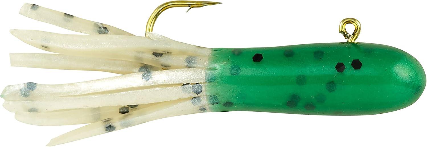 imageBerkley PowerBait PreRigged Atomic Tubes Fishing Soft BaitGlow