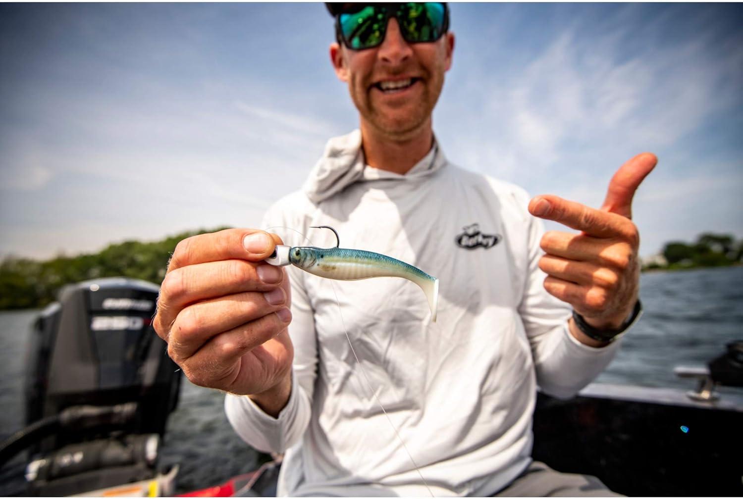 imageBerkley PowerBait The Champ Swimmer Fishing Soft BaitNatural Shad