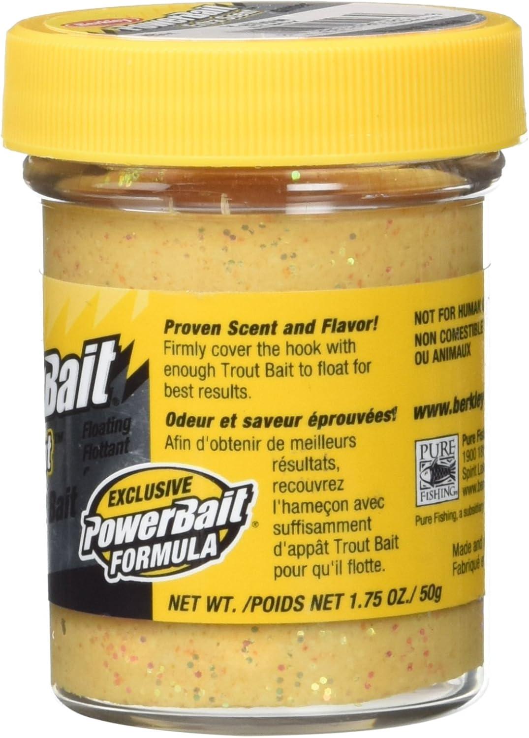 imageBerkley PowerBait Trout Fishing Dough BaitYellow