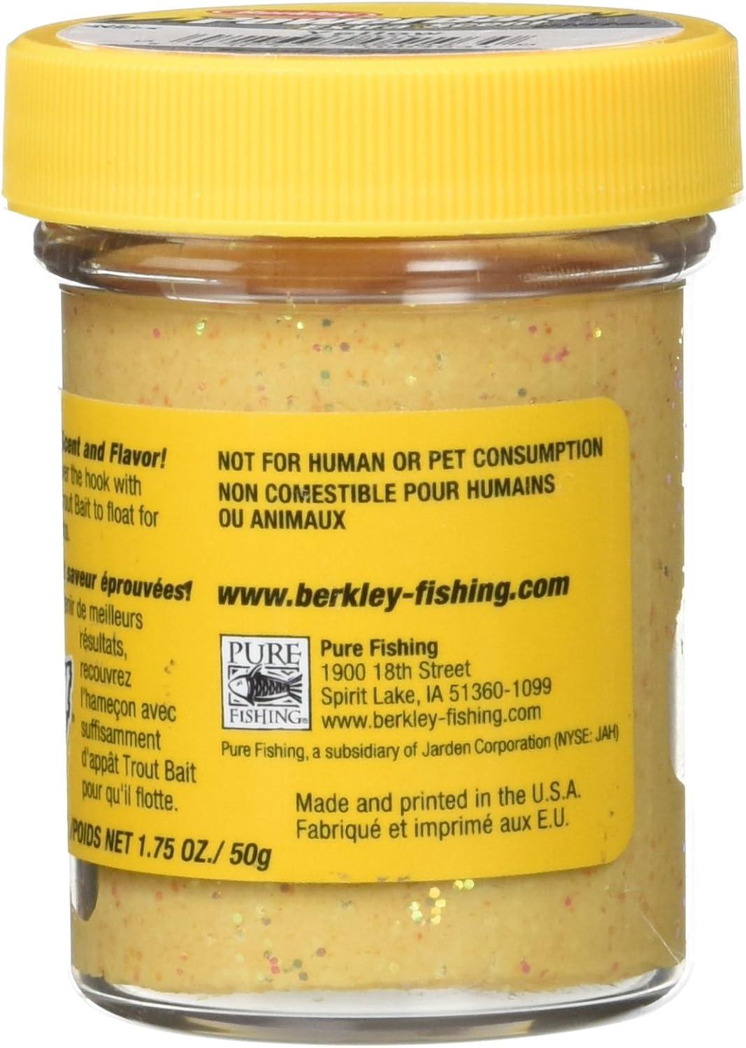 imageBerkley PowerBait Trout Fishing Dough BaitYellow