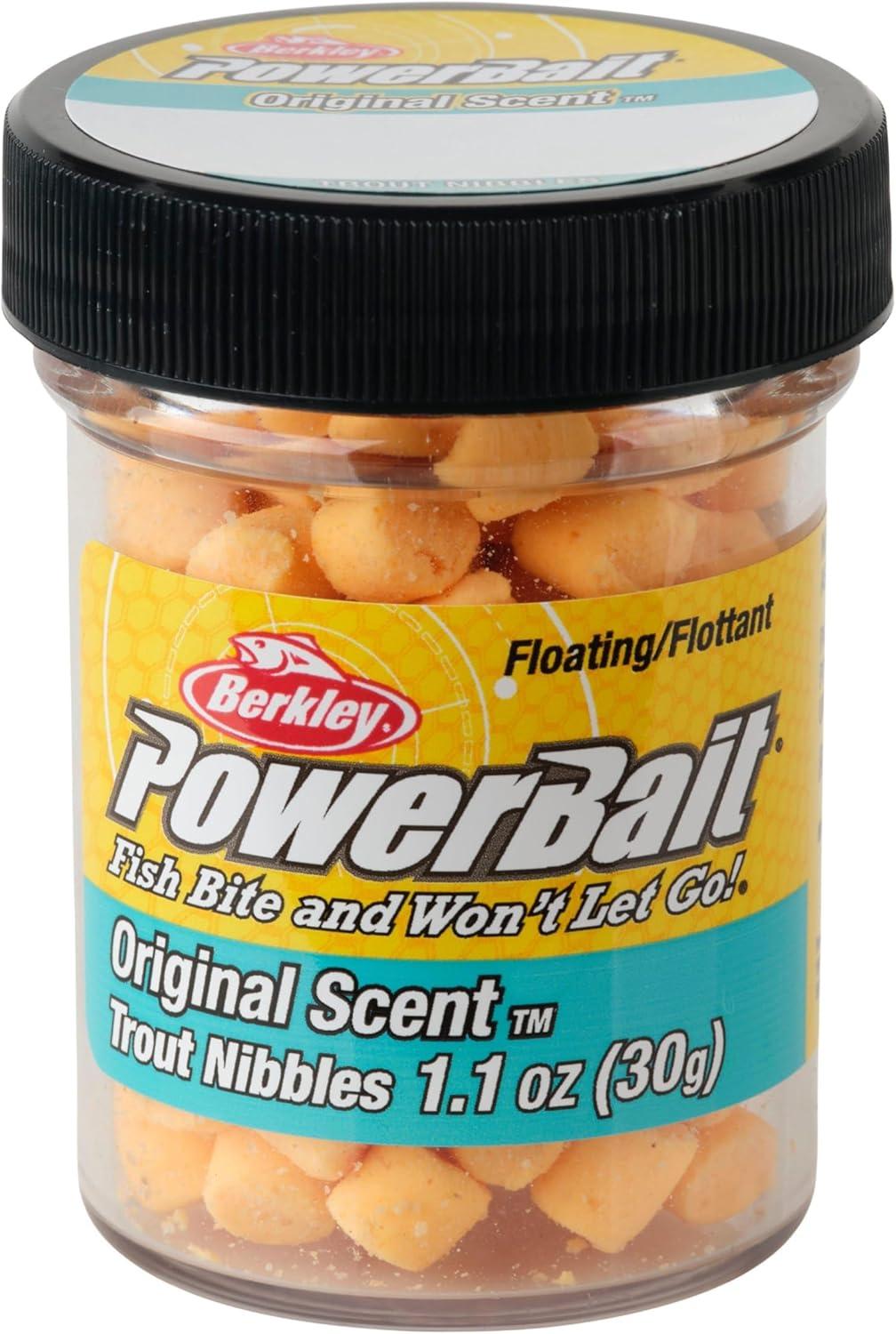 imageBerkley PowerBait Trout Nibbles Fishing Dough BaitPeach