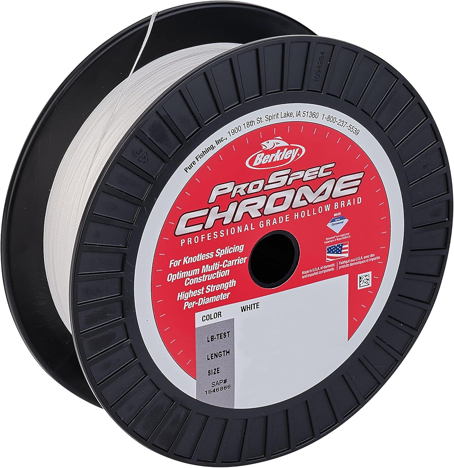 imageBerkley ProSpec Chrome Premium Saltwater Braid Superline100lb 453kg