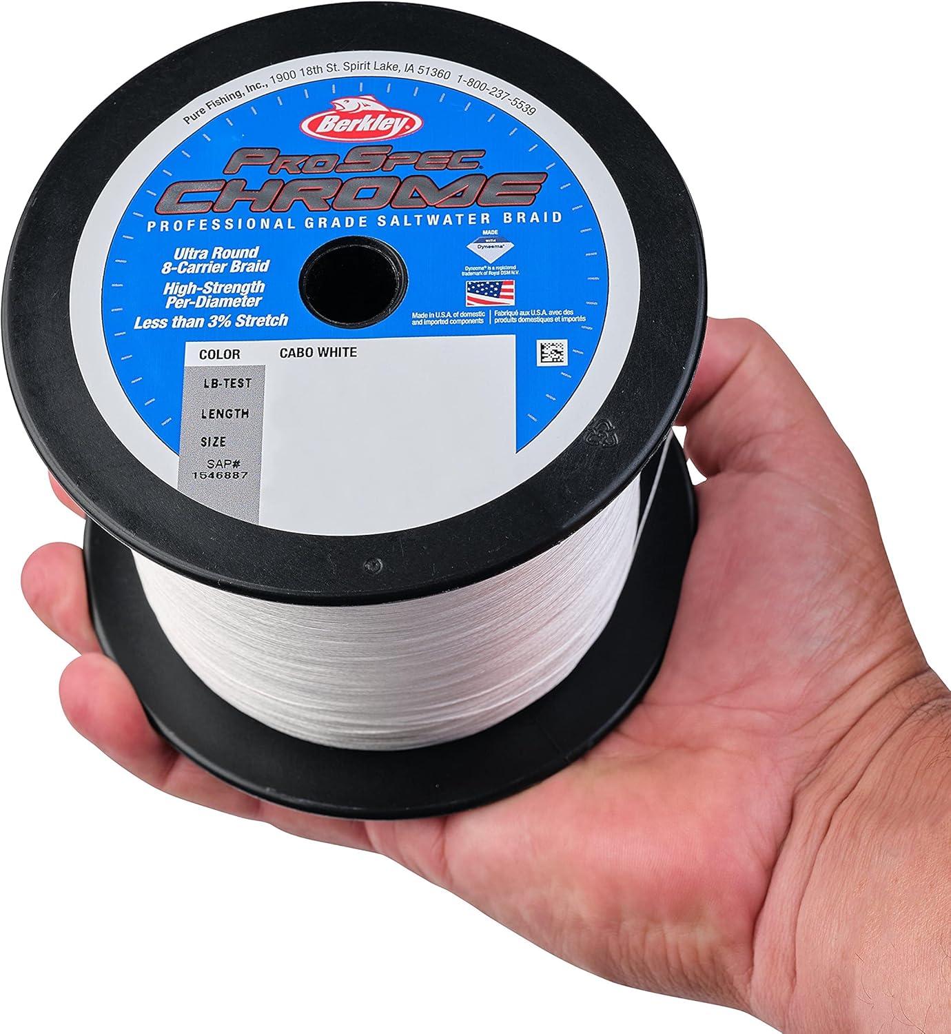 imageBerkley ProSpec Chrome Premium Saltwater Braid Superline40lb 181kg