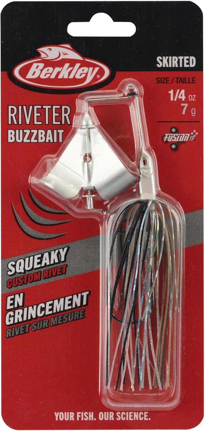imageBerkley Skirted Riveter Fishing BuzzbaitsShad Spawn
