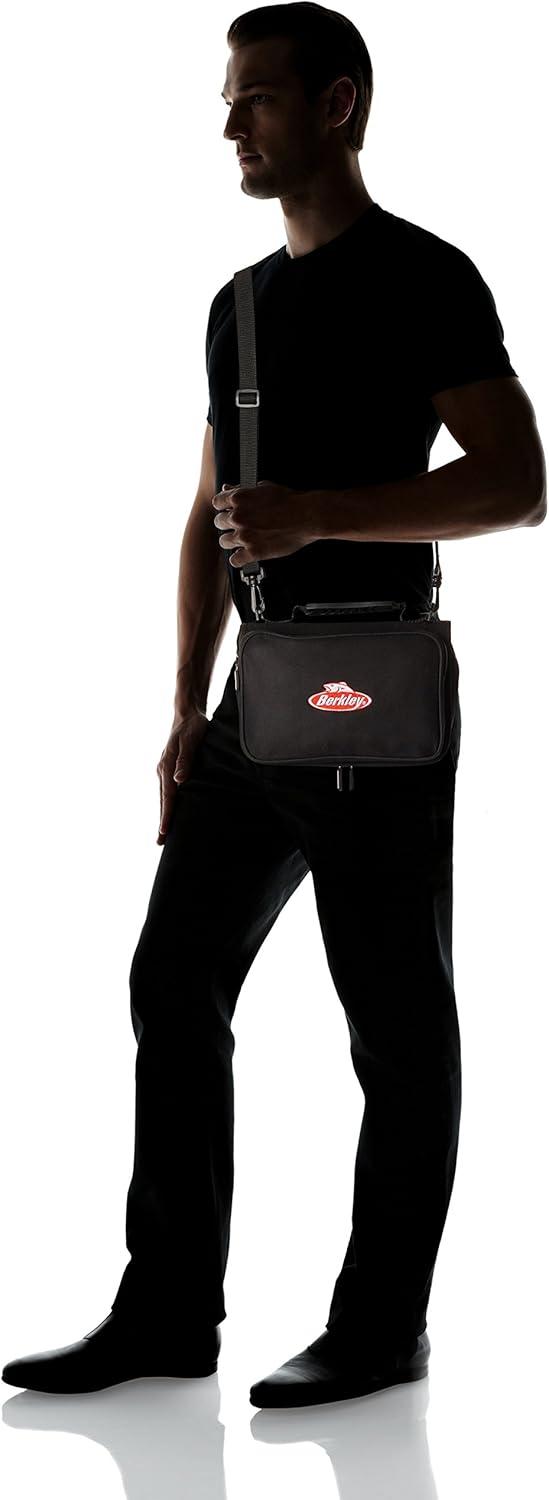 imageBerkley Soft Bait Binder 1170 7 Heavy Duty Sleeves Hold up to 21 Standard Bait Binder Bags Organize and Store All Your Soft Baits for Quick and Easy Access