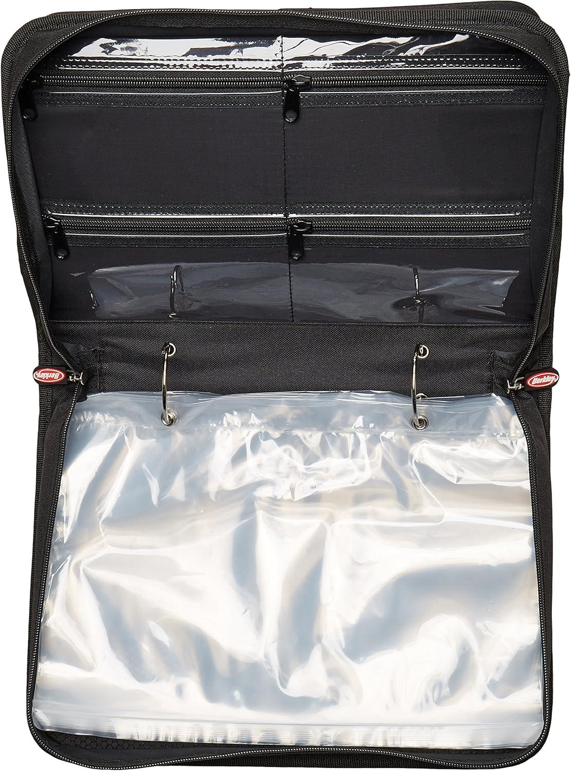 imageBerkley Soft Bait Binder 1490 7 Heavy Duty Sleeves Hold Up to 42 Standard Bait Binder Bags Organize and Store All Your Soft Baits for Quick and Easy Access