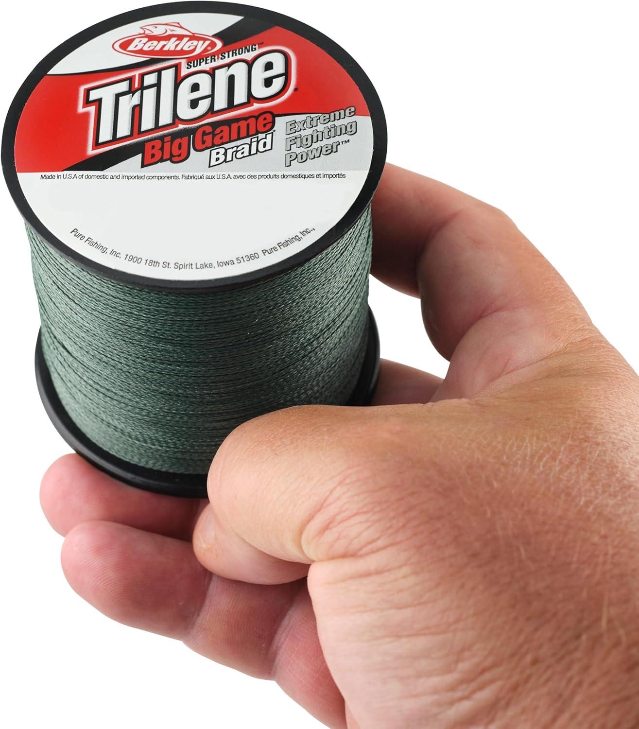 imageBerkley Trilene Big Game Braid Fishing LineLoVis Green
