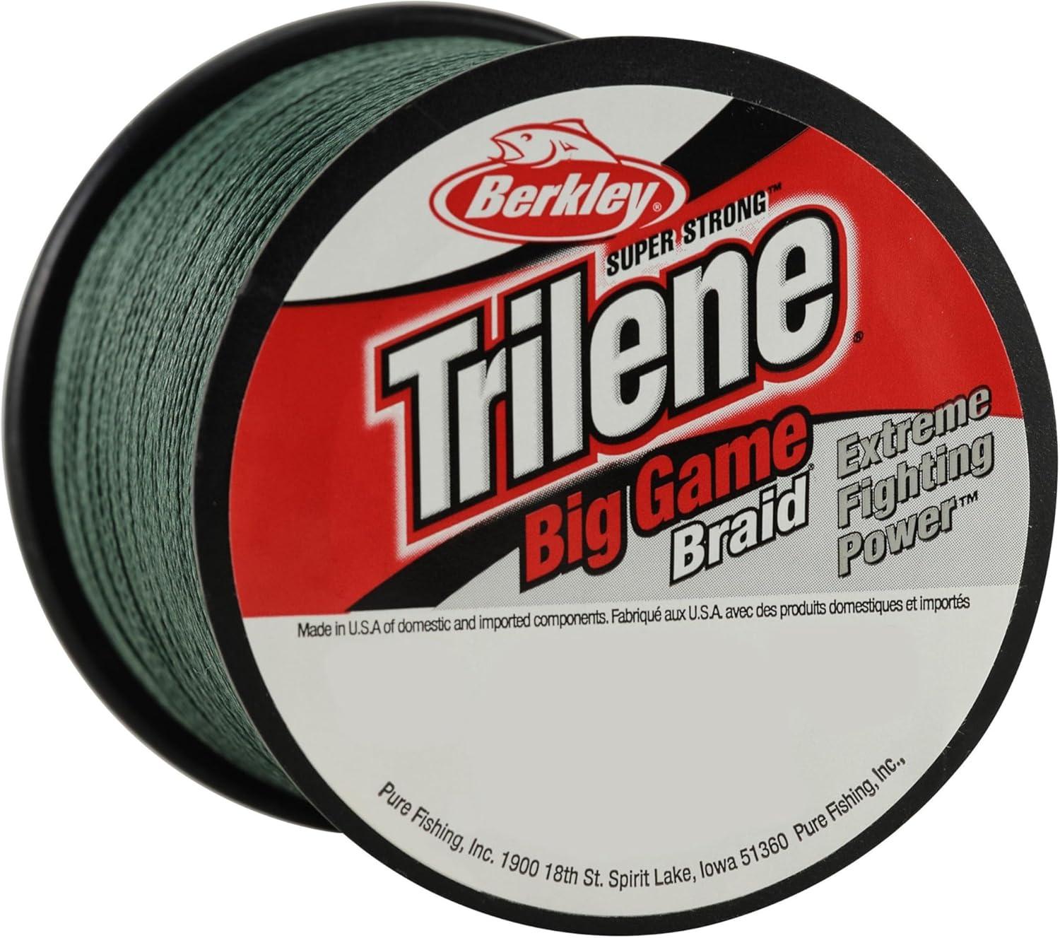 imageBerkley Trilene Big Game Braid Fishing LineLoVis Green