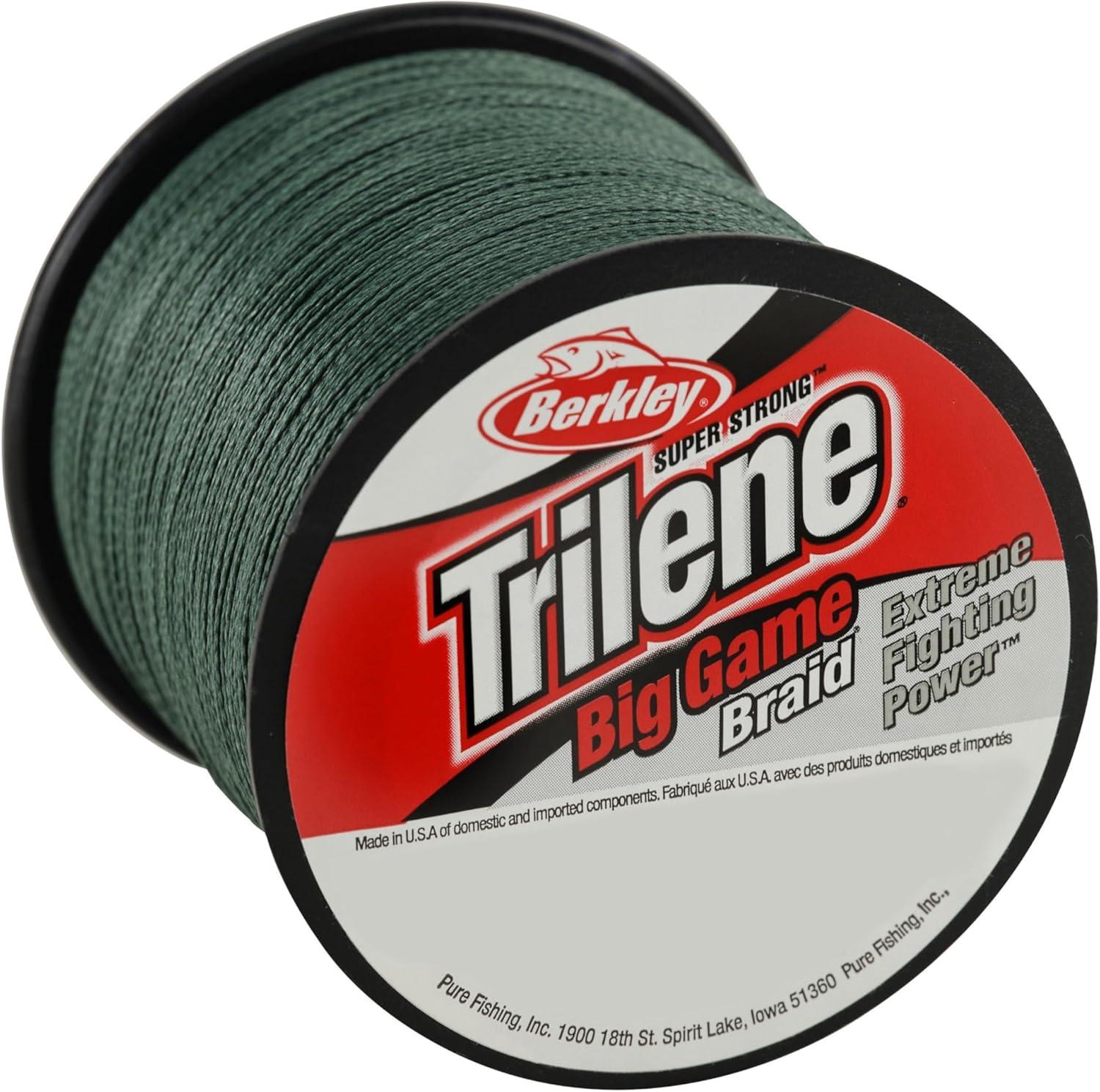 imageBerkley Trilene Big Game Braid Fishing LineLoVis Green
