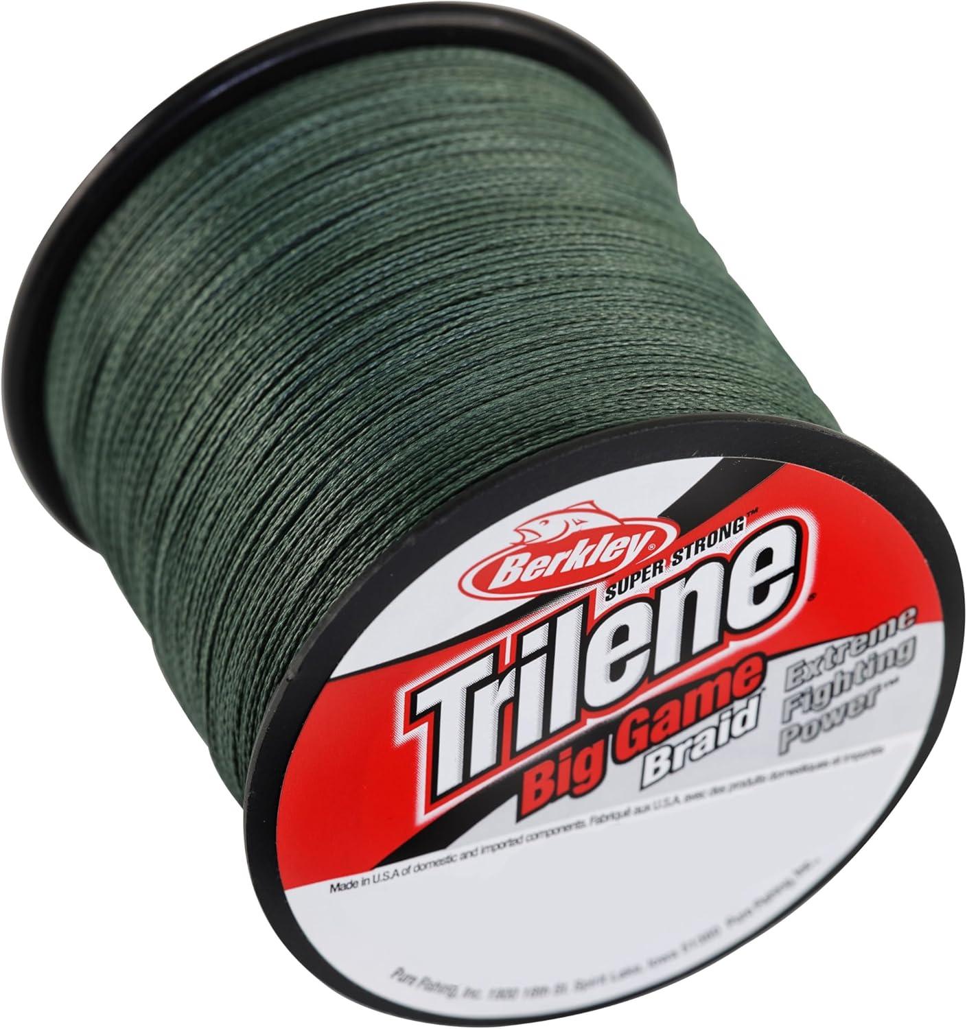 imageBerkley Trilene Big Game Braid Fishing LineLoVis Green
